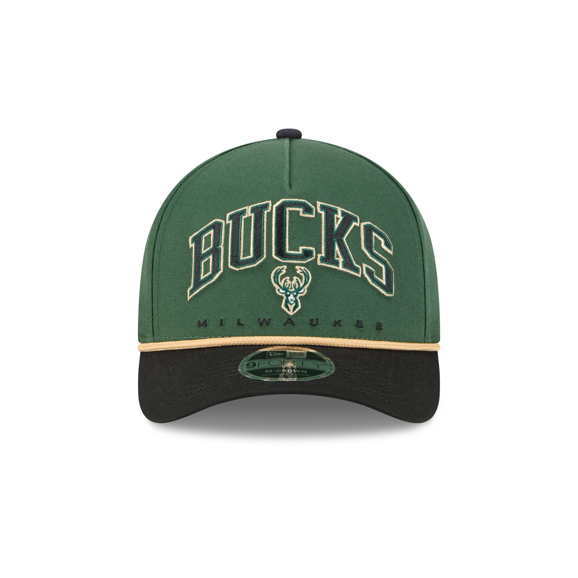 Milwaukee Bucks Arch 9FORTY M-Crown A-Frame Snapback Hat - Image 2