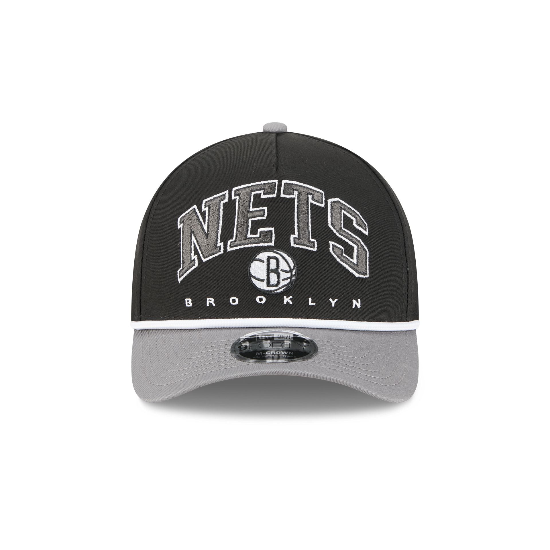 Brooklyn Nets Arch 9FORTY M-Crown A-Frame Snapback Hat - Image 2