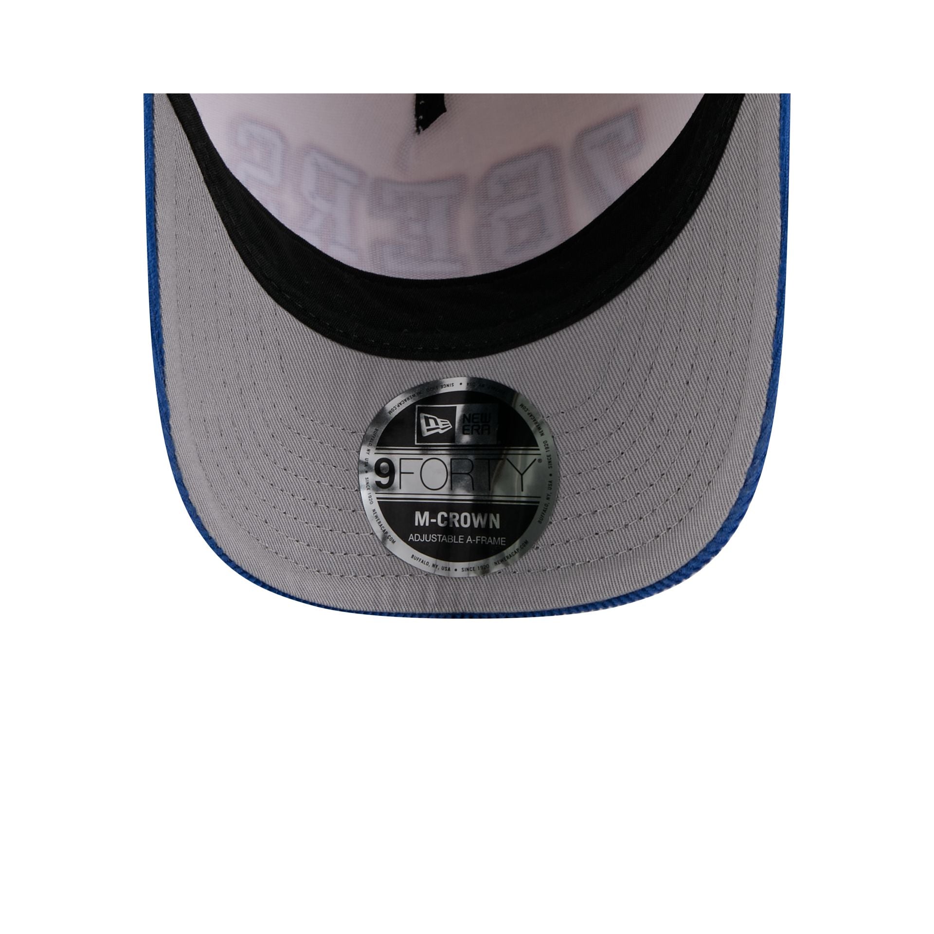 Philadelphia 76ers Stacked Corduroy 9FORTY M-Crown A-Frame Snapback Hat - Image 7