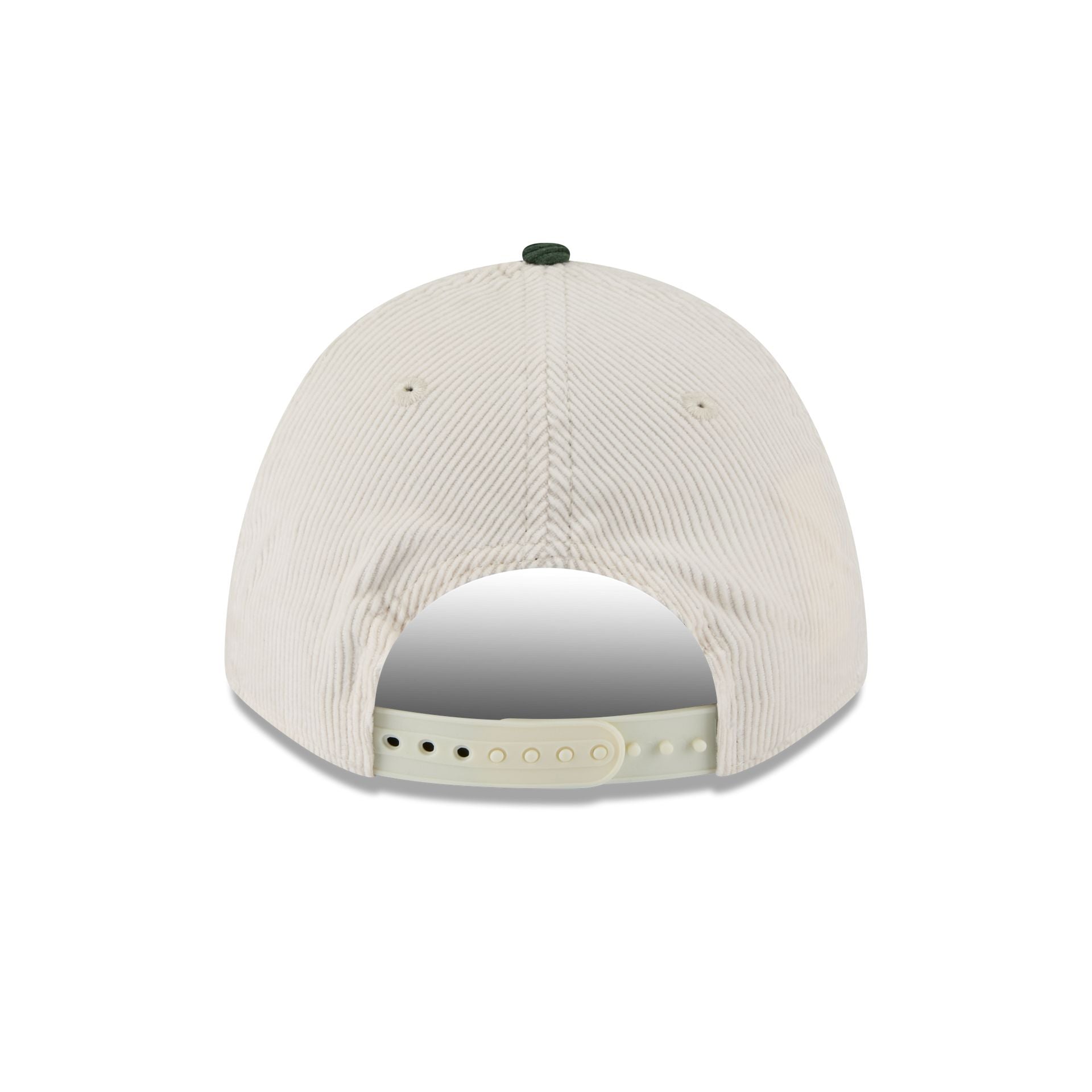 Milwaukee Bucks Stacked Corduroy 9FORTY M-Crown A-Frame Snapback Hat - Image 6