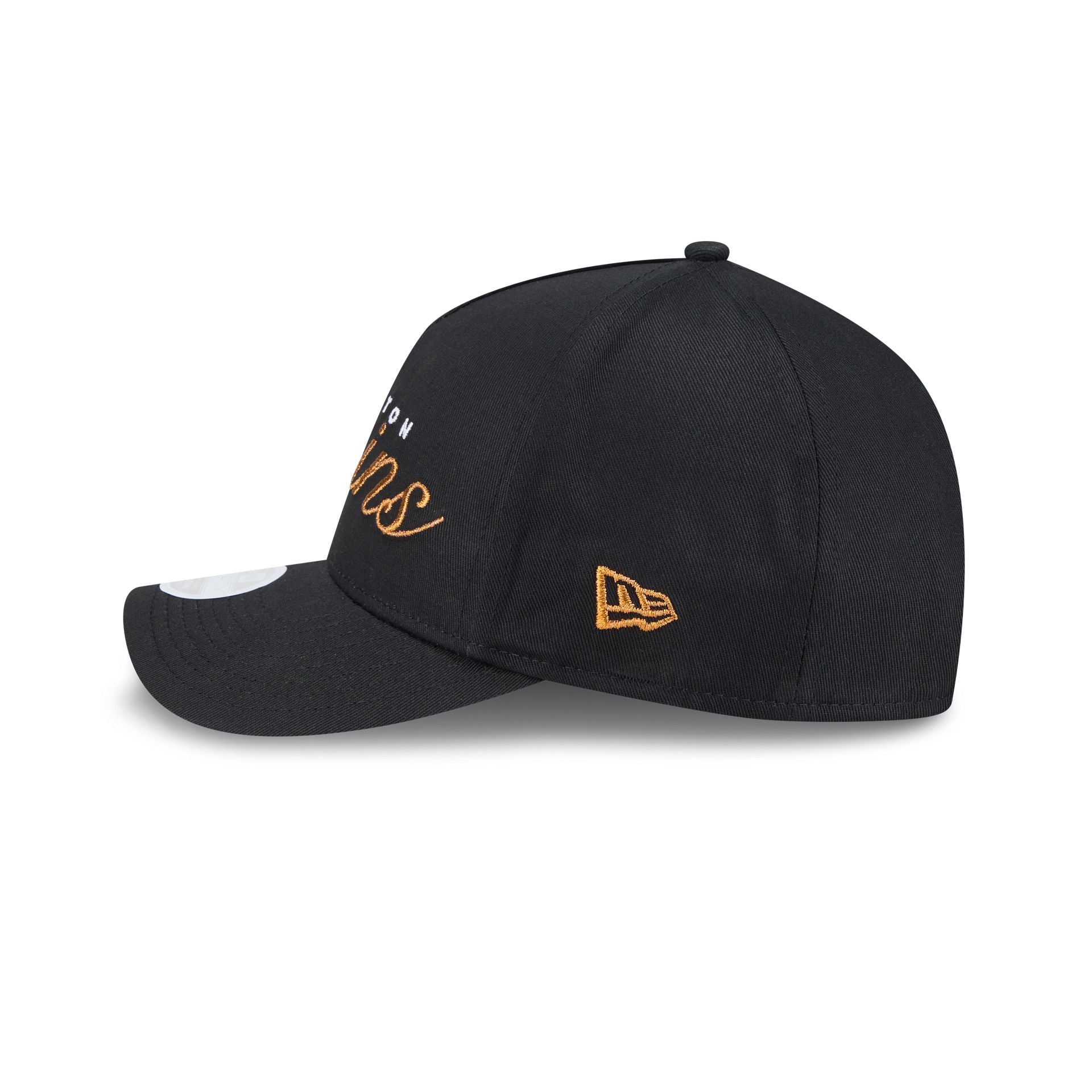 Boston Bruins Metallic Women's 9FORTY M-Crown A-Frame Snapback Hat - Image 4