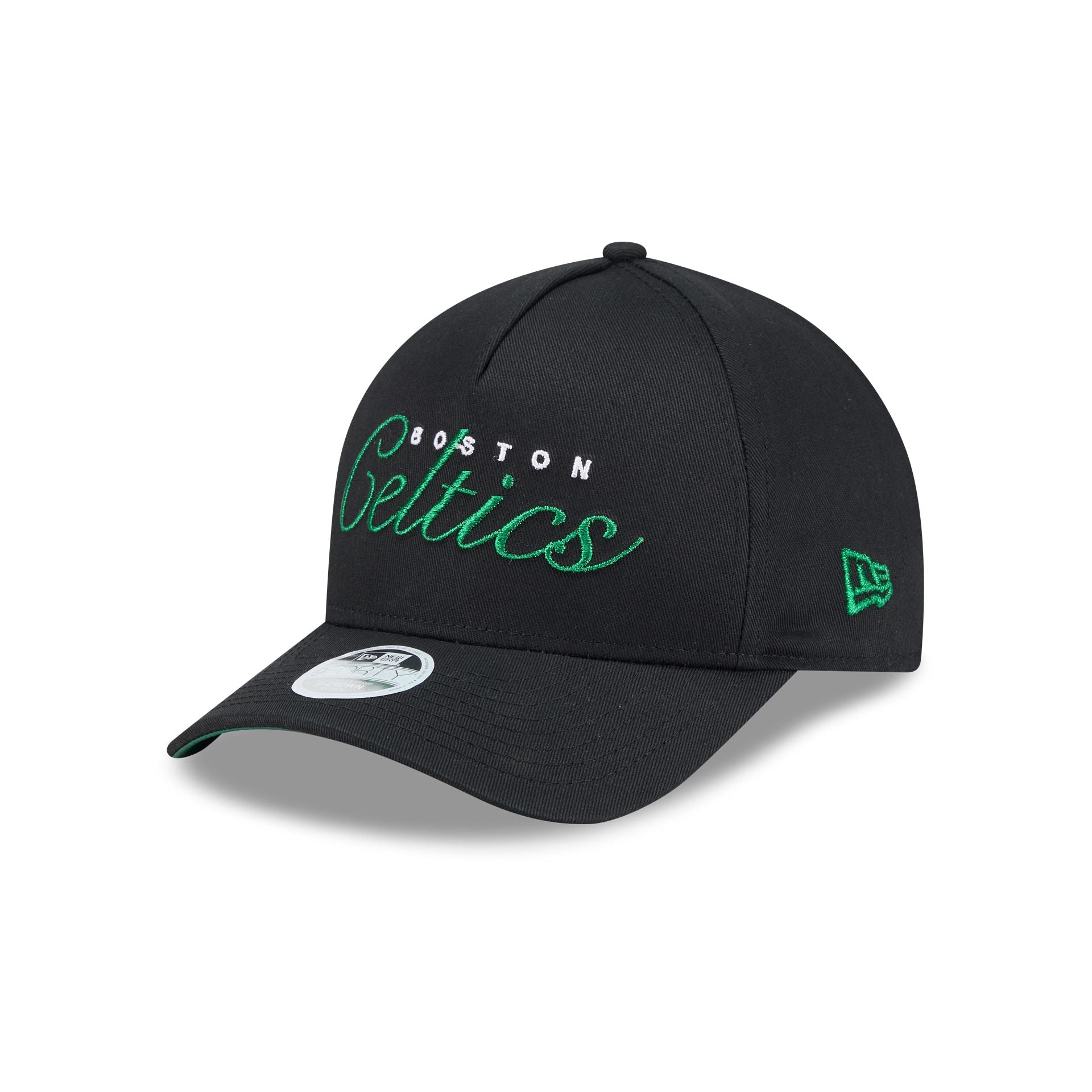 Boston Celtics Metallic Women's 9FORTY M-Crown A-Frame Snapback Hat