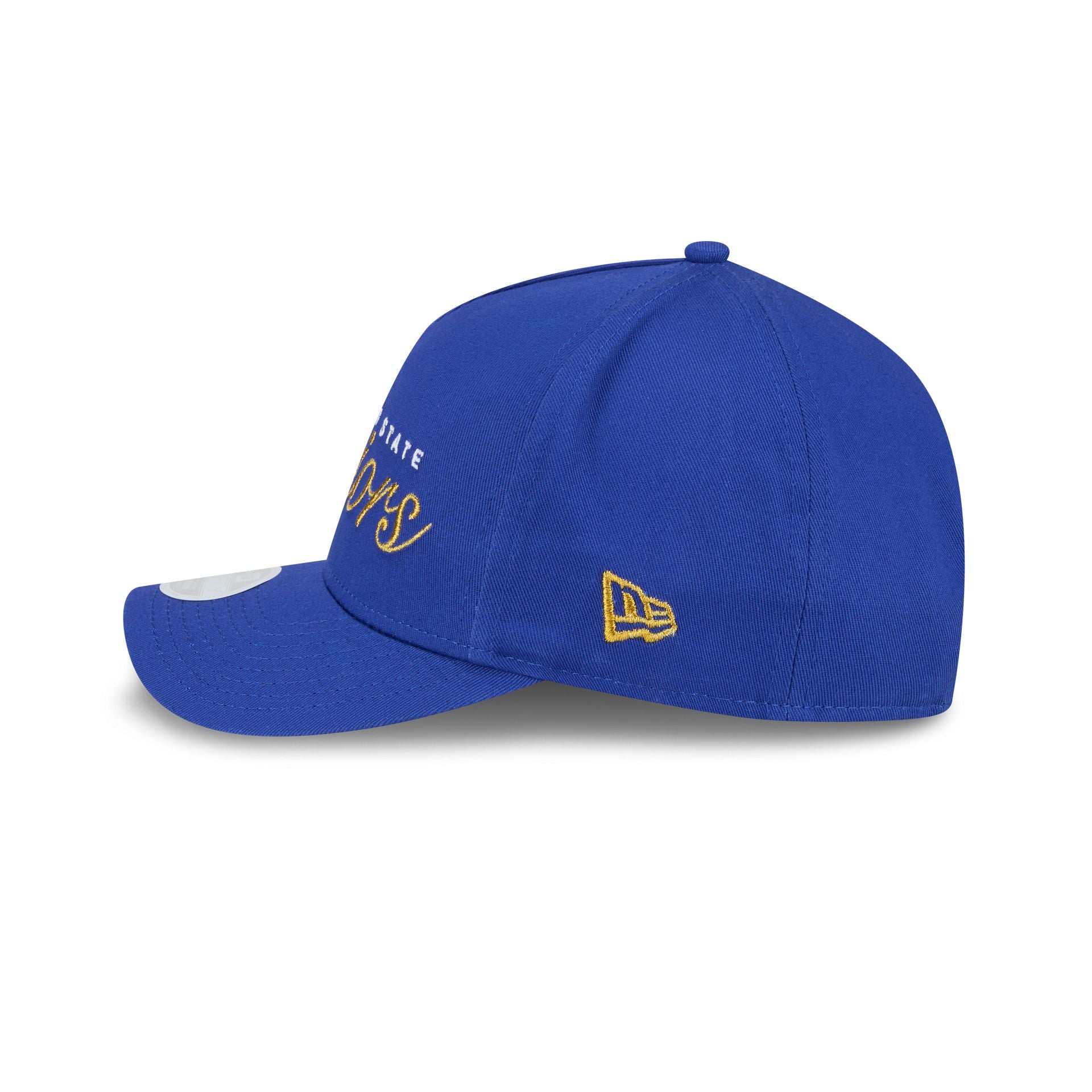Golden State Warriors Metallic Women's 9FORTY M-Crown A-Frame Snapback Hat - Image 4