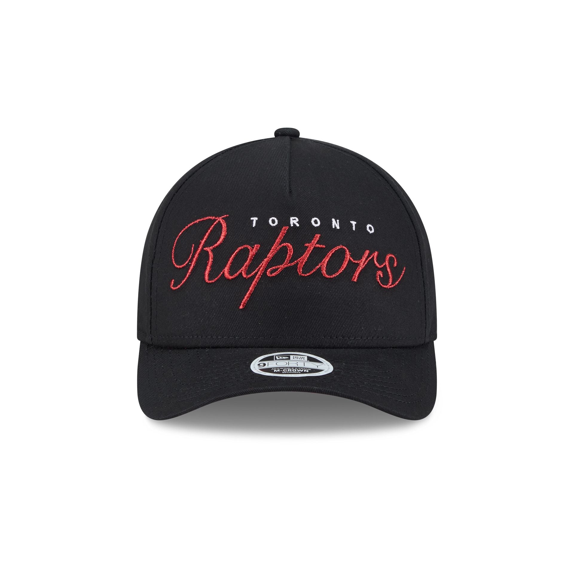 Toronto Raptors Metallic Women's 9FORTY M-Crown A-Frame Snapback Hat - Image 2
