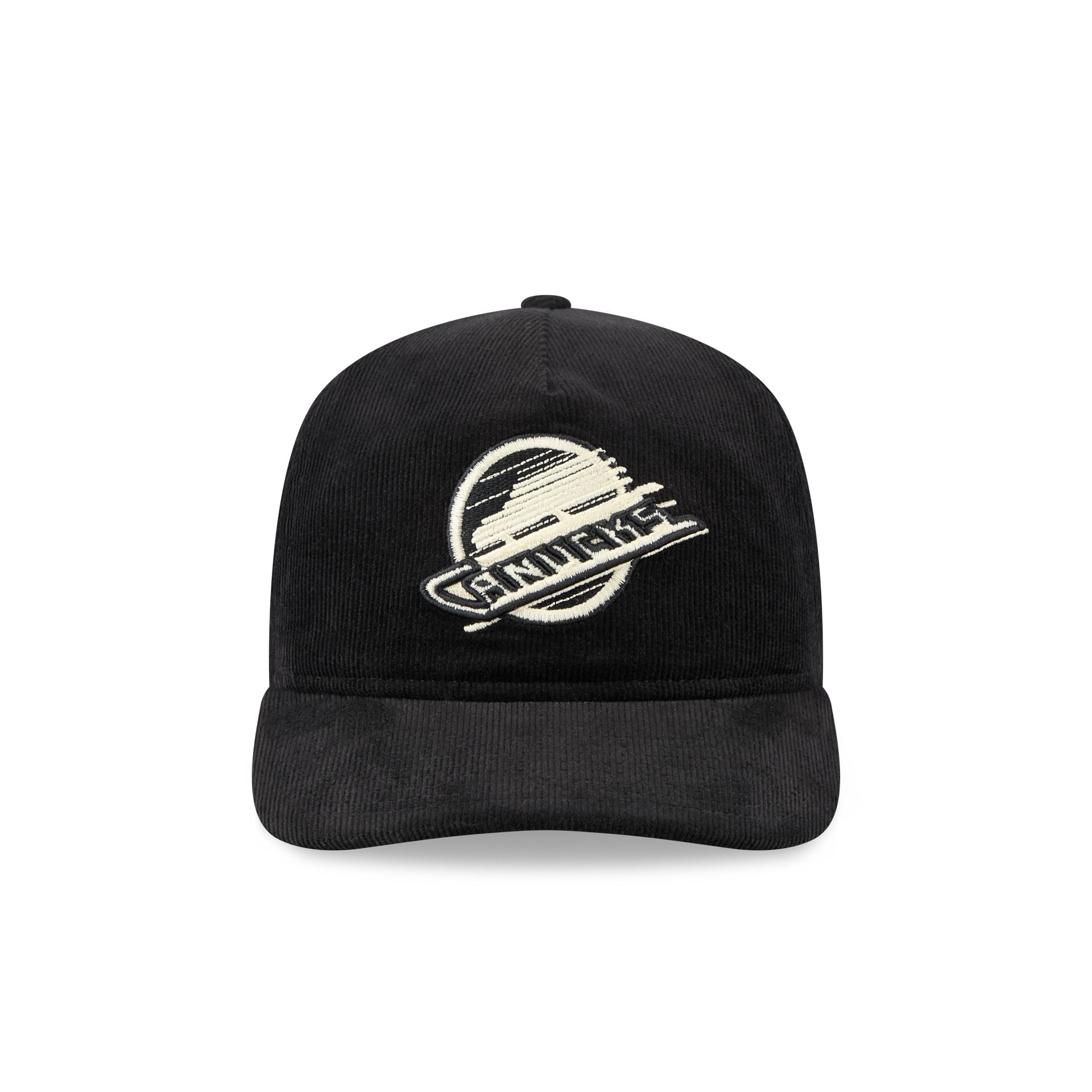 Vancouver Canucks Nostalgic Black Corduroy 19TWENTY Adjustable Hat - Image 2