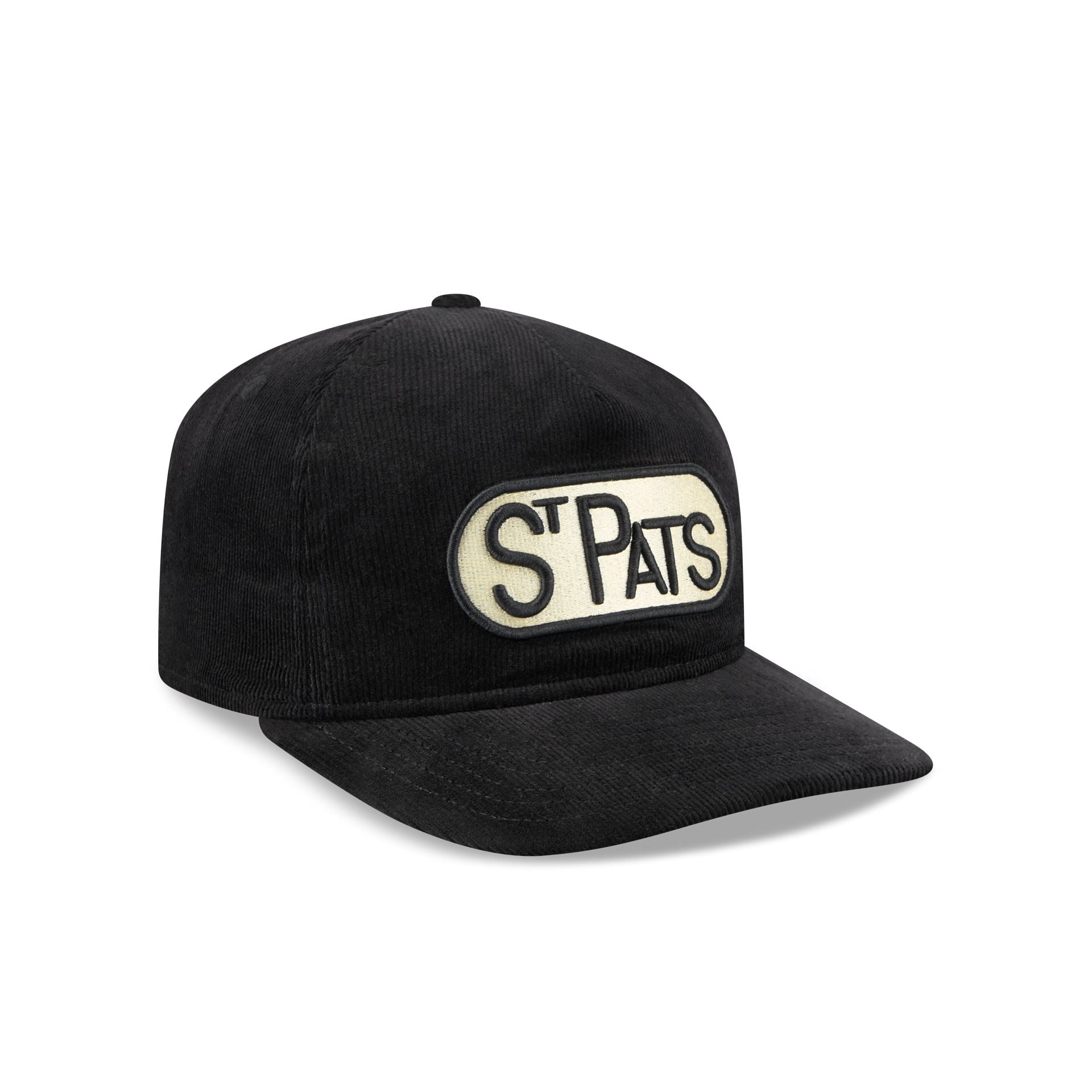 Toronto St. Patricks Nostalgic Black Corduroy 19TWENTY Adjustable Hat - Image 3