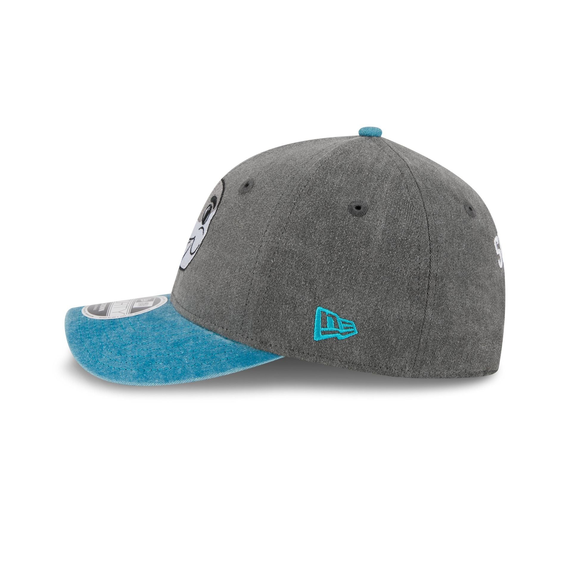 San Jose Sharks Mascot 9FORTY M-Crown Snapback Hat - Image 5