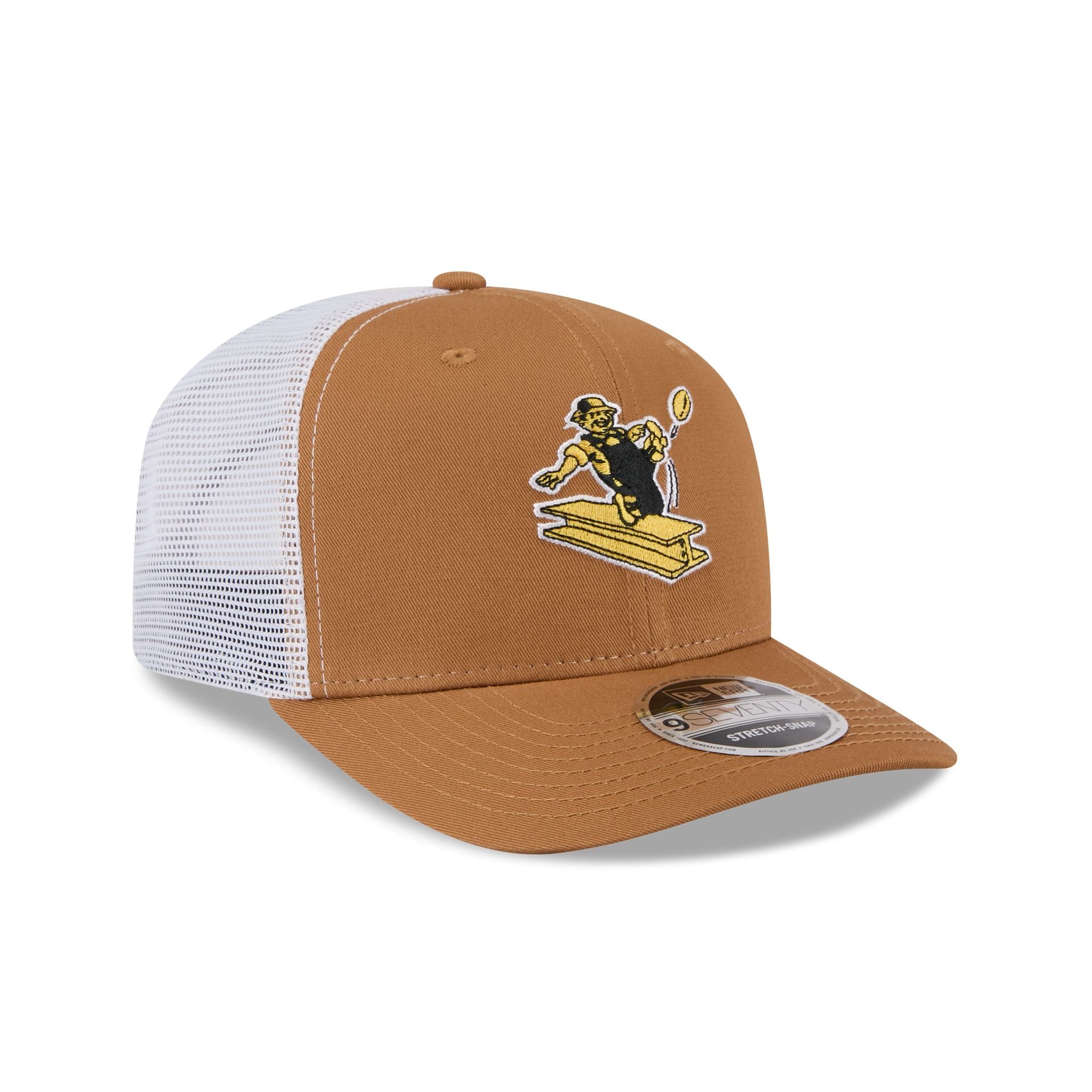 Pittsburgh Steelers Bronze 9SEVENTY Trucker Hat - Image 3