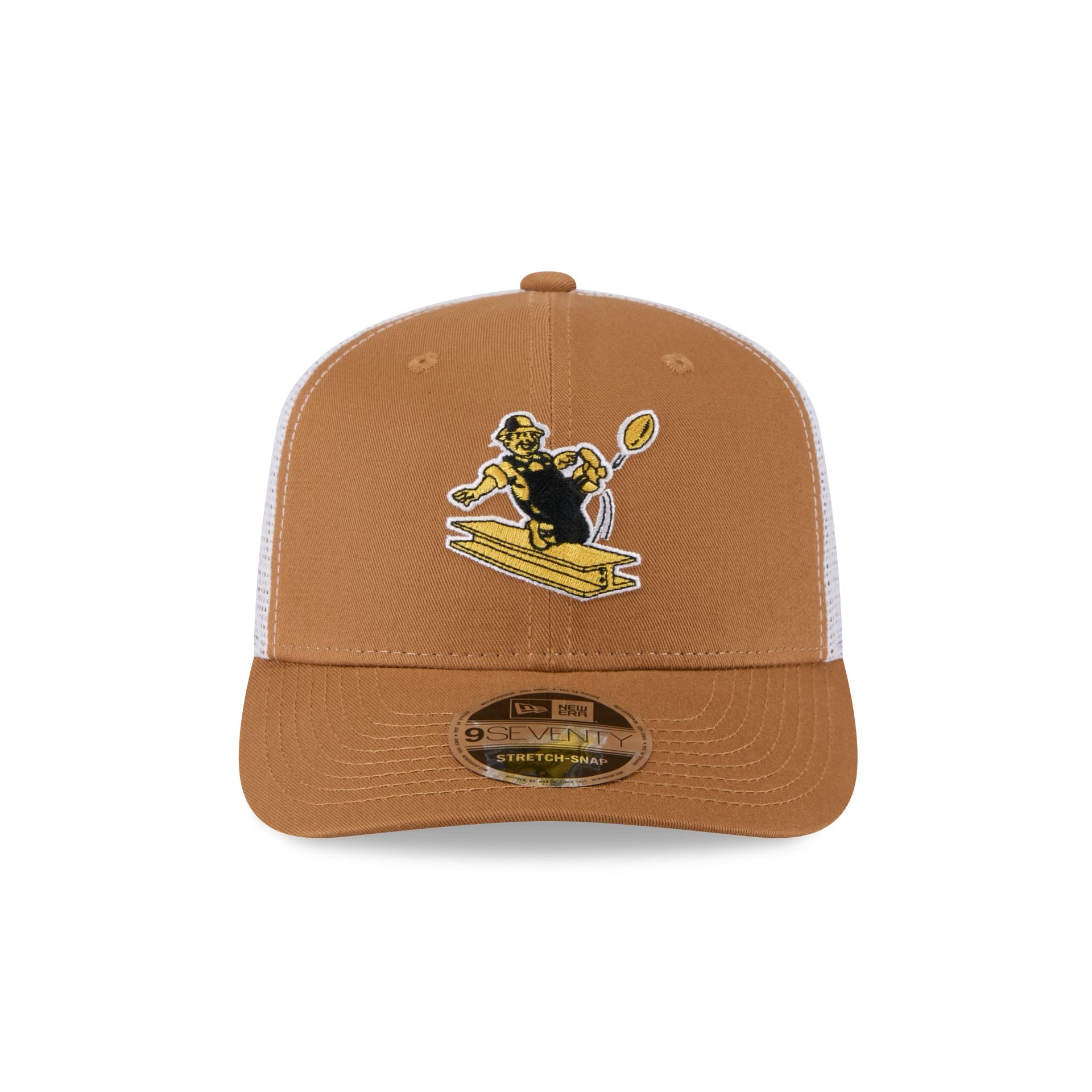 Pittsburgh Steelers Bronze 9SEVENTY Trucker Hat - Image 2