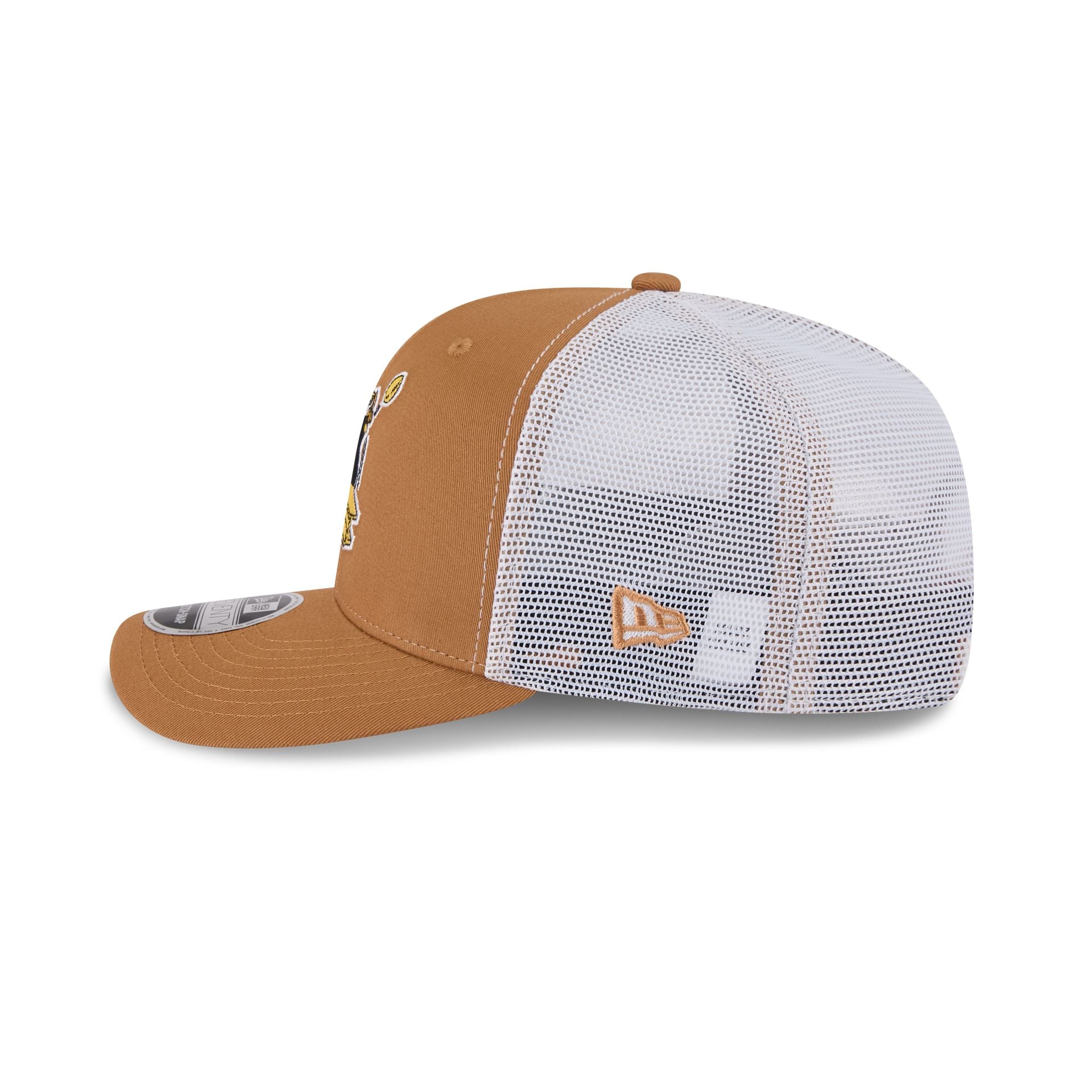 Pittsburgh Steelers Bronze 9SEVENTY Trucker Hat - Image 4