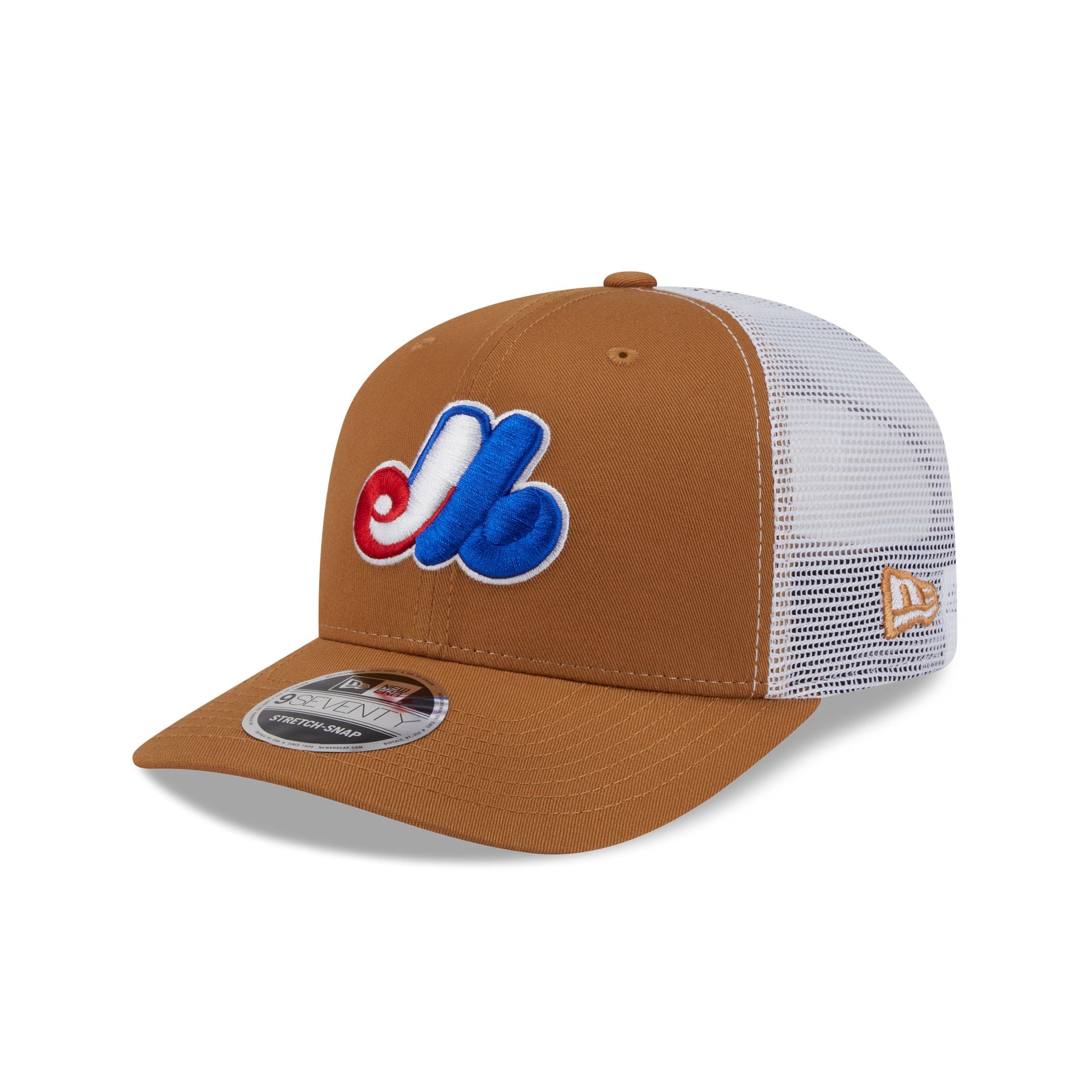 Montreal Expos Bronze 9SEVENTY Trucker Hat