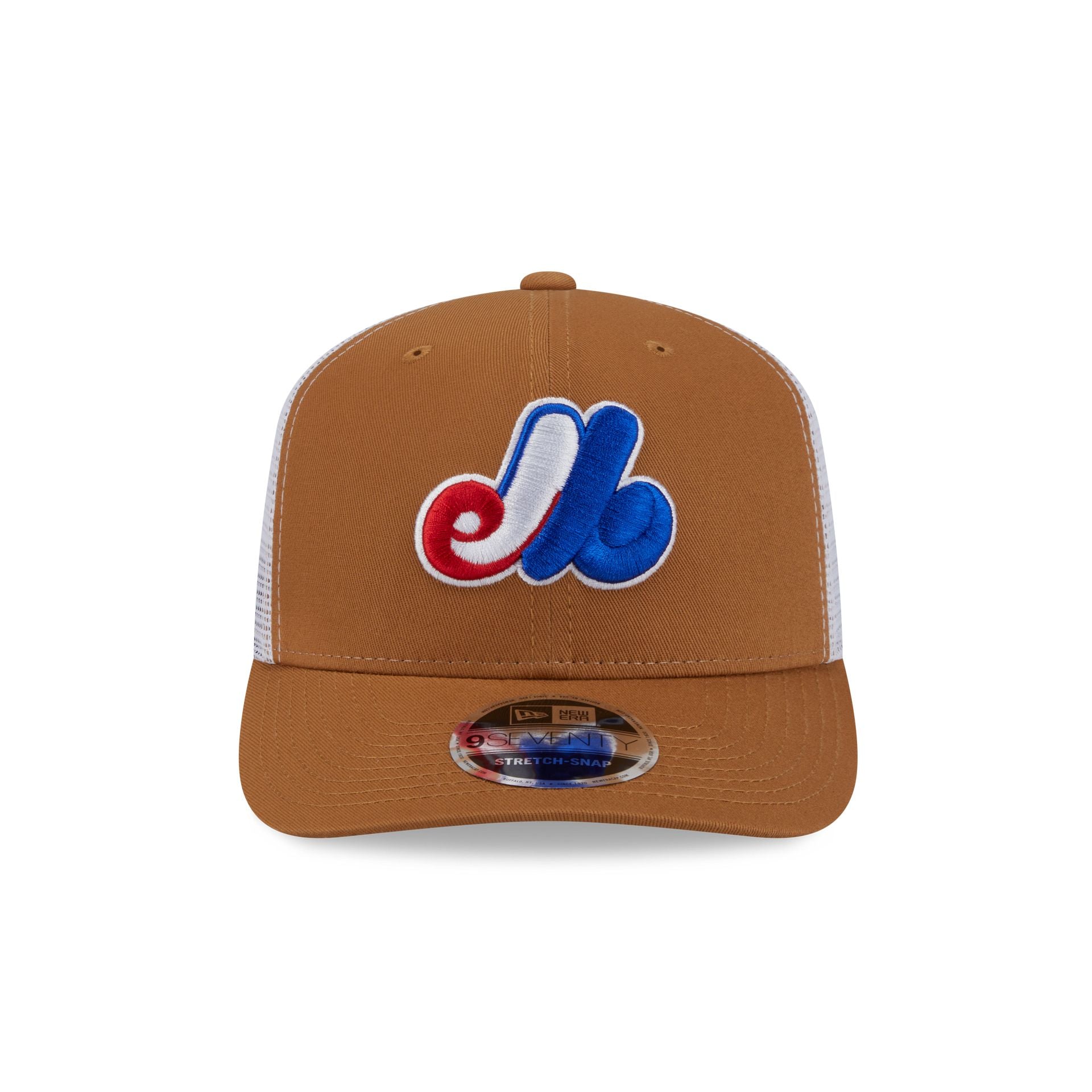 Montreal Expos Bronze 9SEVENTY Trucker Hat - Image 2