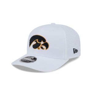 Iowa Hawkeyes Optic White Performance 9SEVENTY Stretch-Snap Hat