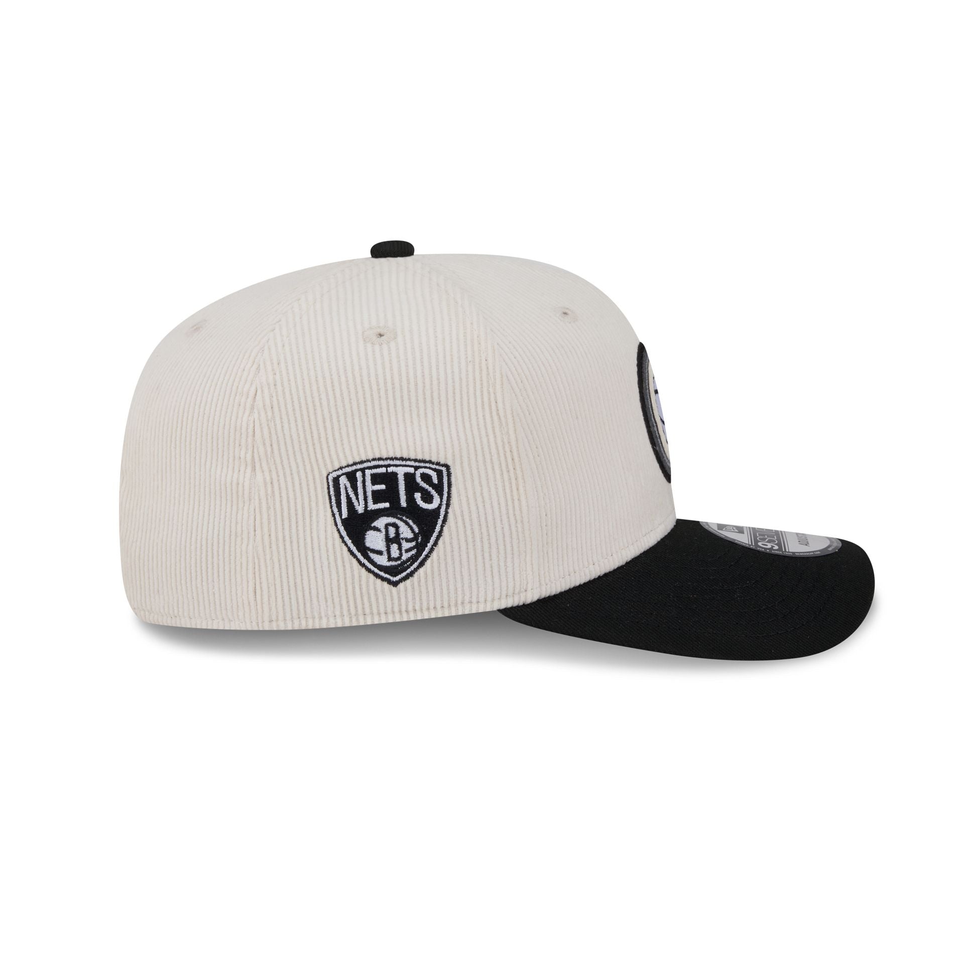 Brooklyn Nets Loyal Corduroy 9SEVENTY Stretch-Snap Hat - Image 4