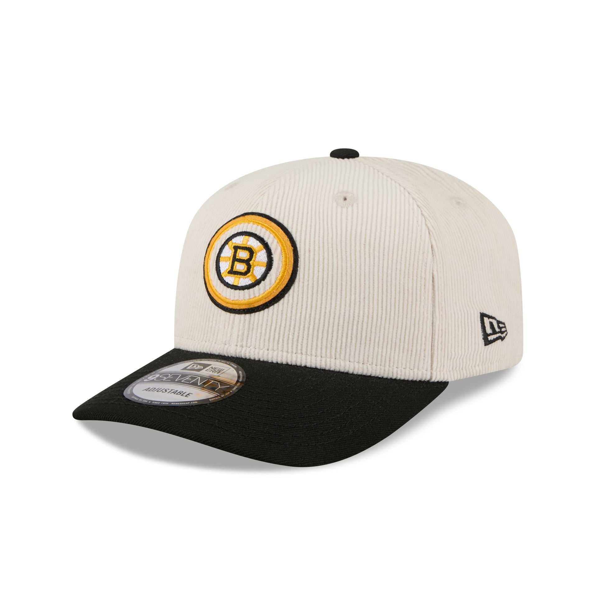 Boston Bruins Loyal Corduroy 9SEVENTY Stretch-Snap Hat - Image 3
