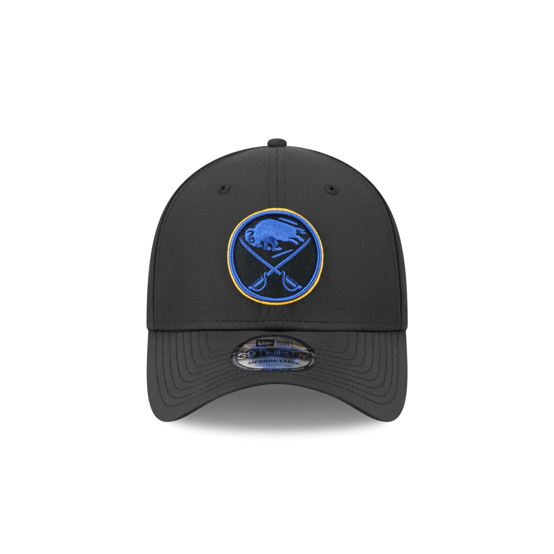 Buffalo Sabres Night 39THIRTY Stretch Fit Hat - Image 2