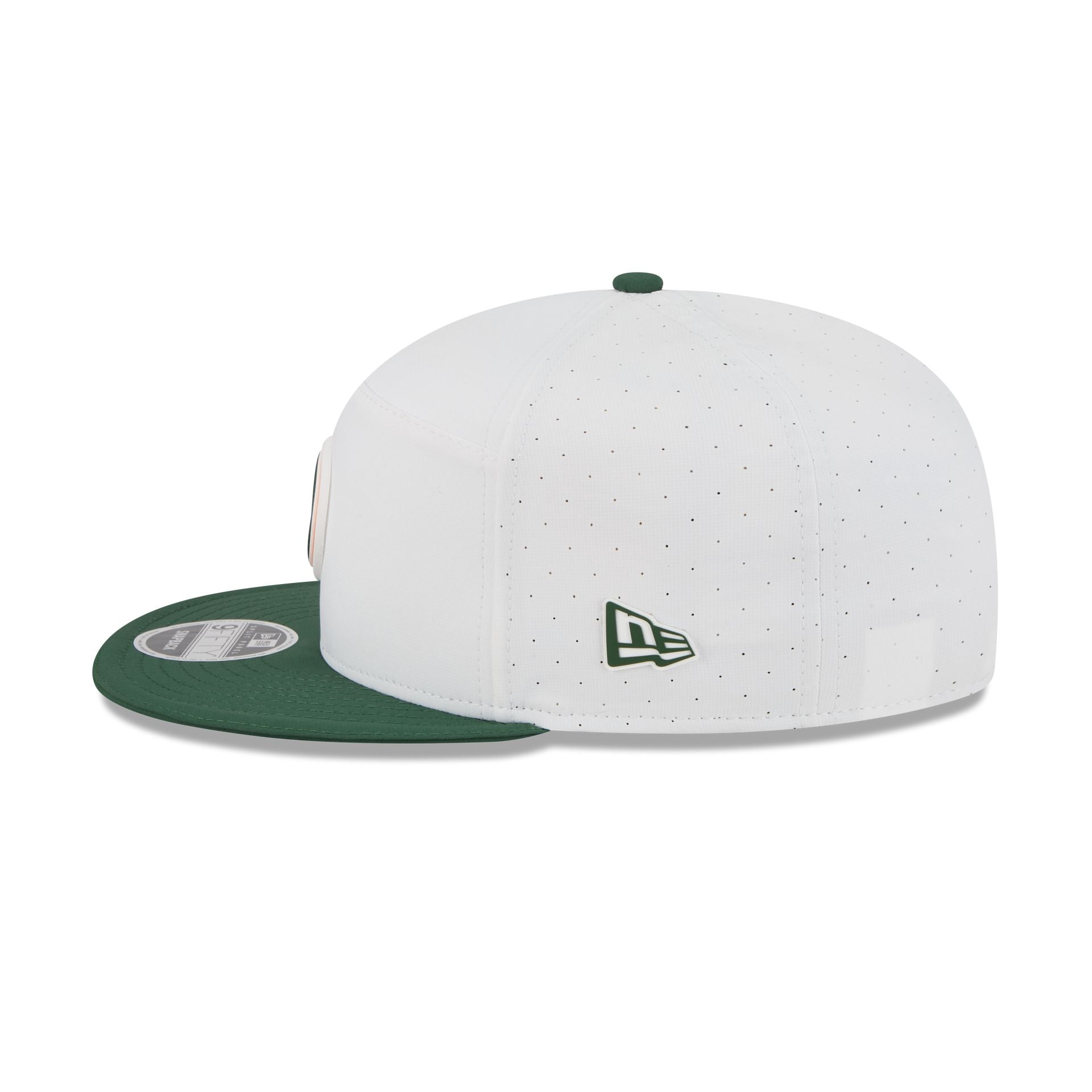 Green Bay Packers 2025 Training Split Panel 9FIFTY Snapback Hat - Image 4