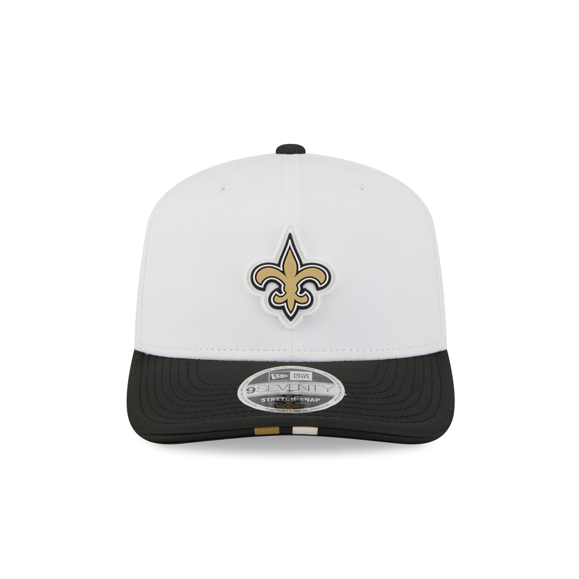 New Orleans Saints 2025 Training 9SEVENTY Stretch-Snap Hat - Image 2