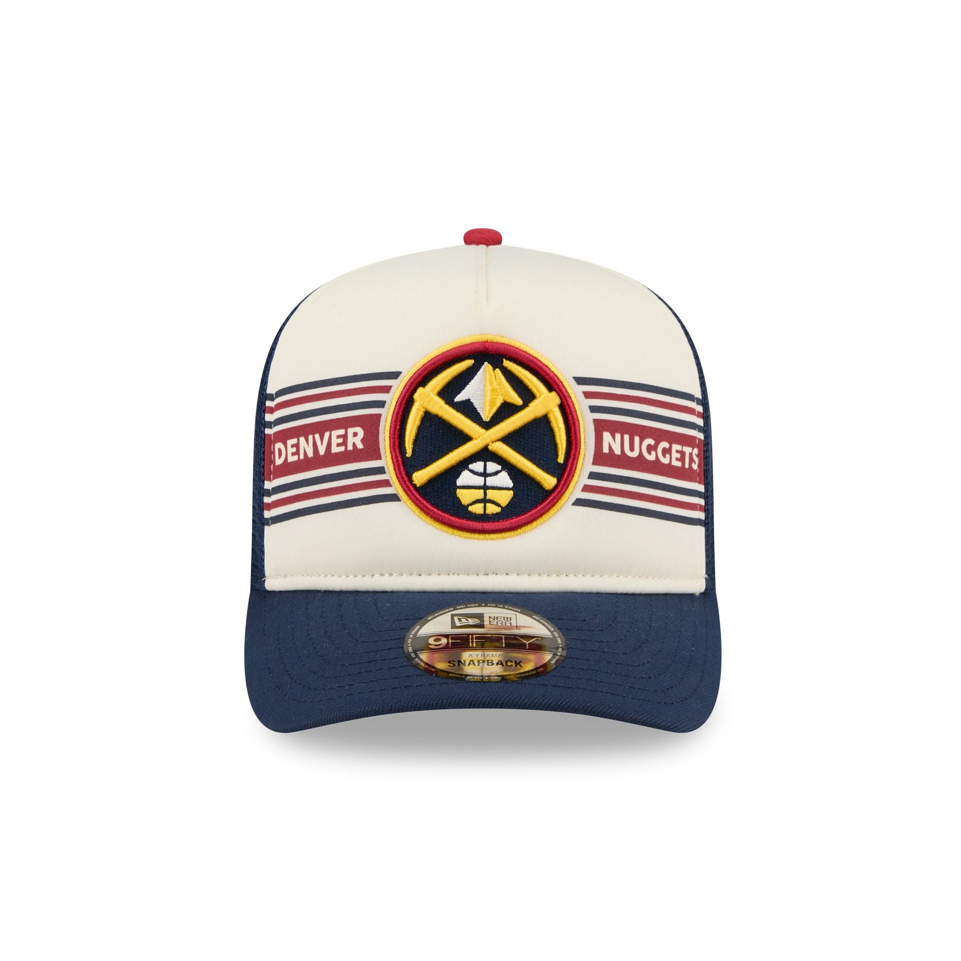 Denver Nuggets Banner 9FIFTY A-Frame Trucker Hat - Image 2
