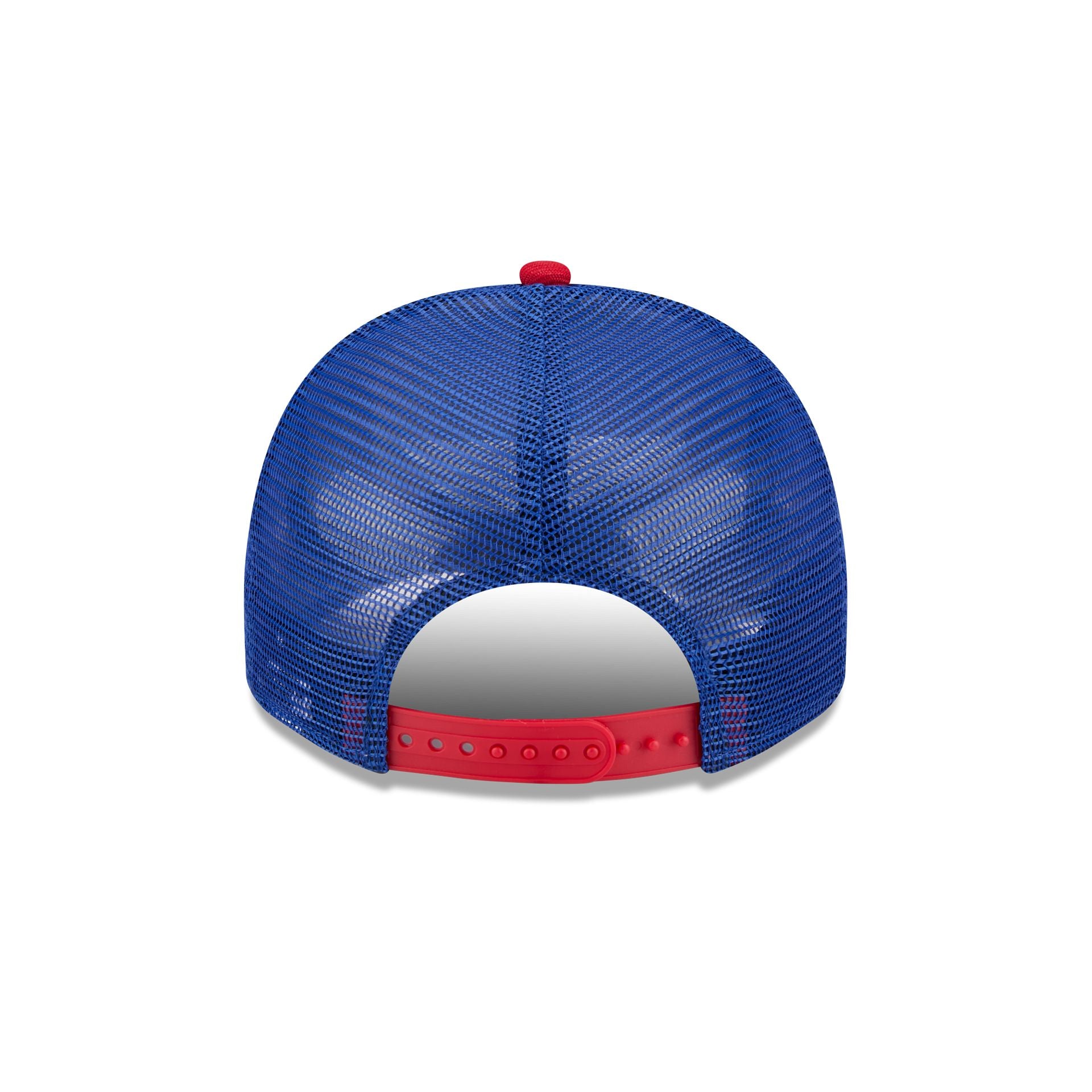 Philadelphia 76ers Banner 9FIFTY A-Frame Trucker Hat - Image 6