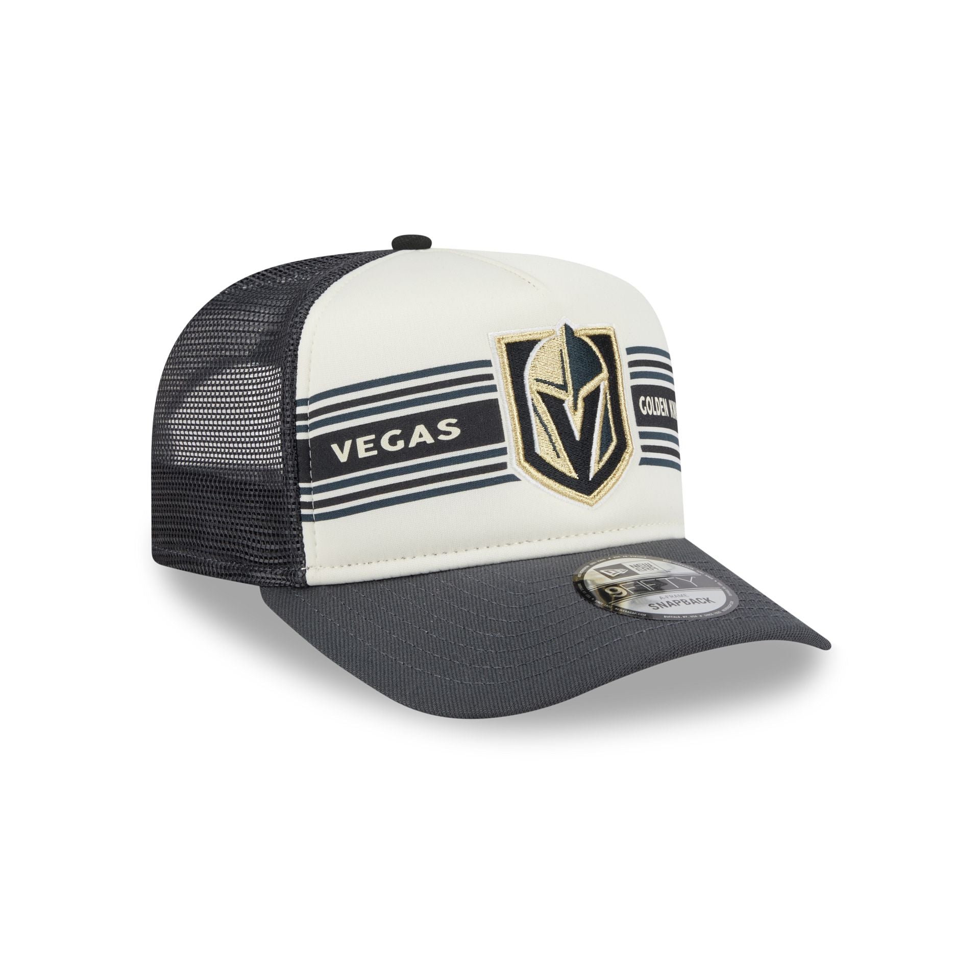 Vegas Golden Knights Banner 9FIFTY A-Frame Trucker Hat - Image 3