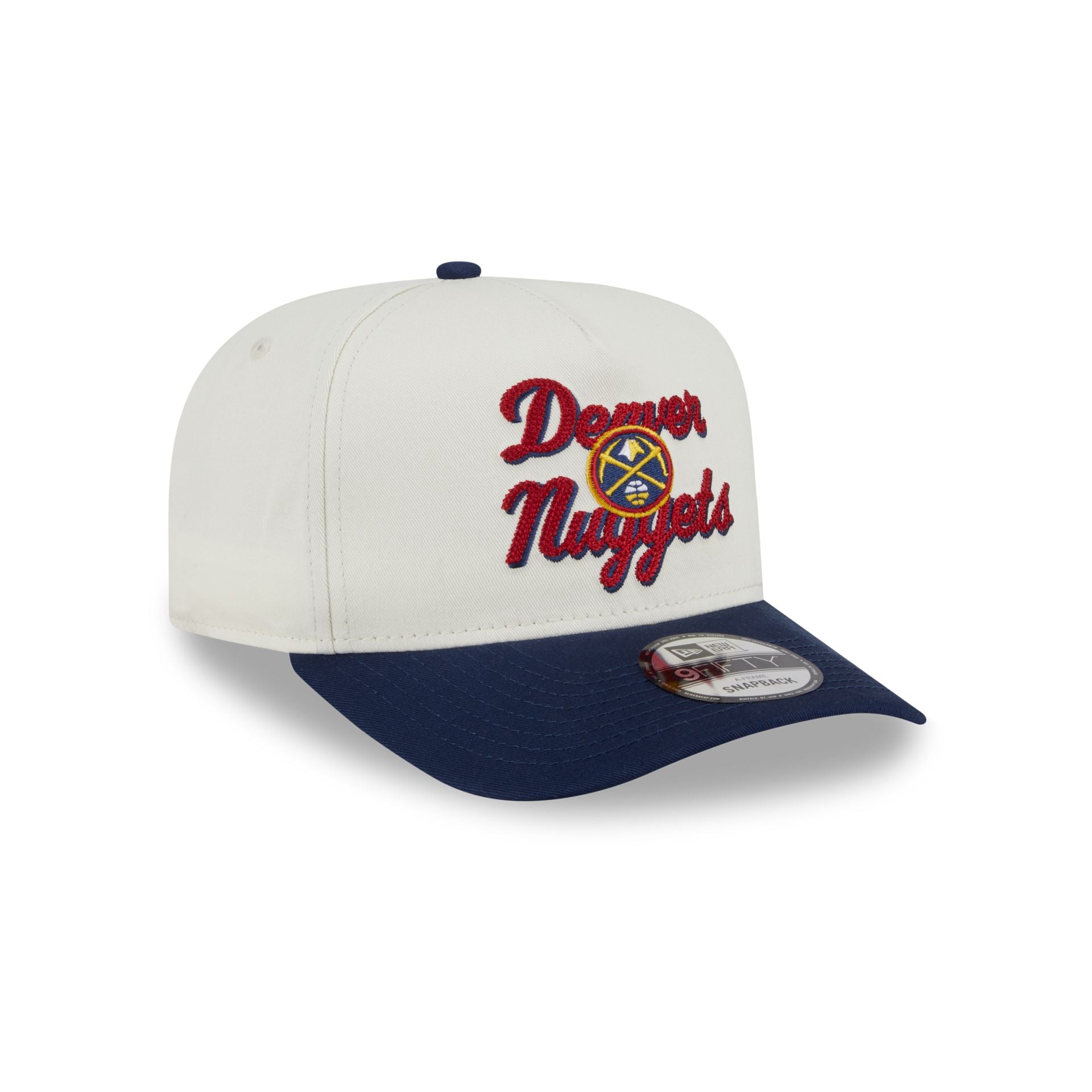 Denver Nuggets Chainstitch 9FIFTY A-Frame Snapback Hat - Image 3