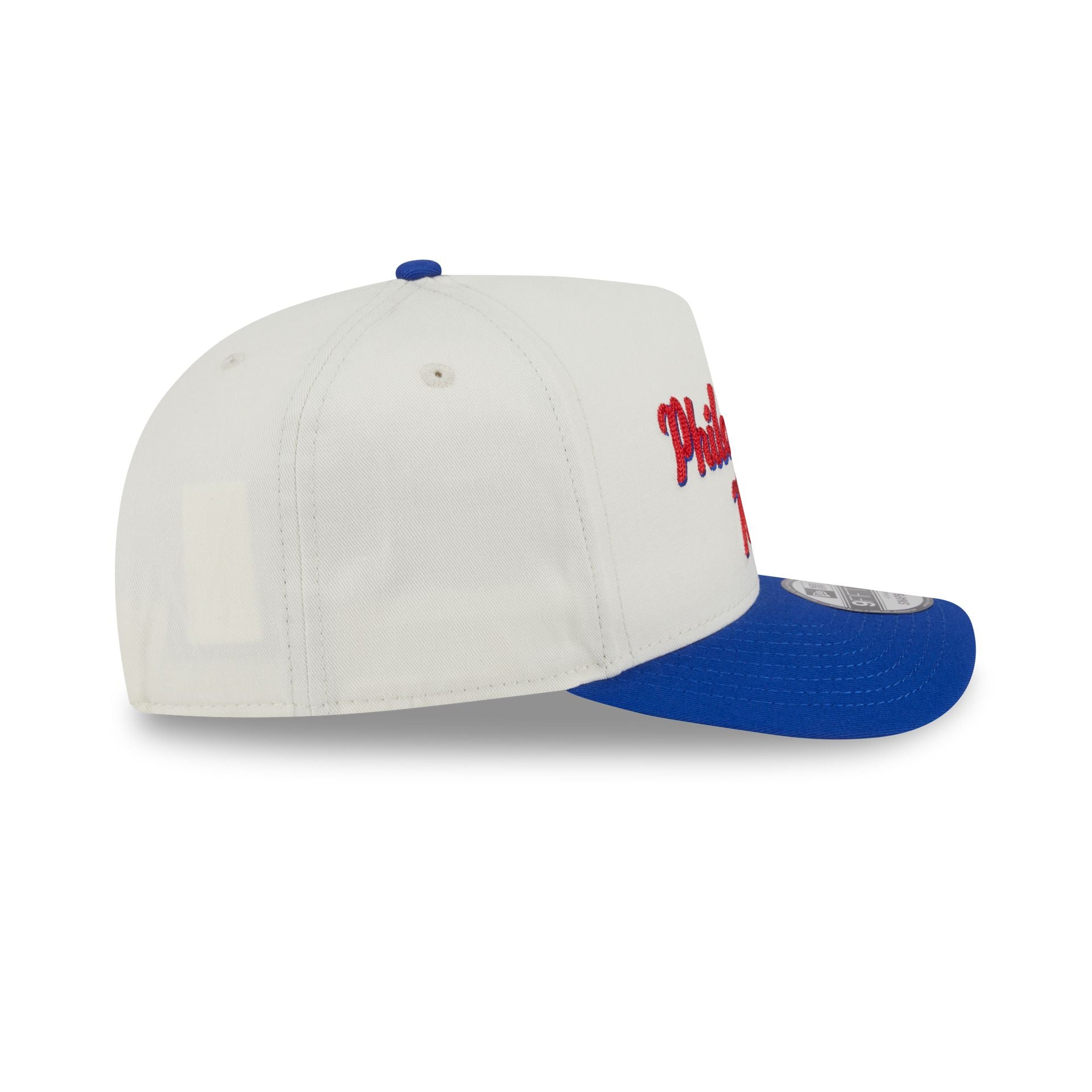 Philadelphia 76ers Chainstitch 9FIFTY A-Frame Snapback Hat - Image 5