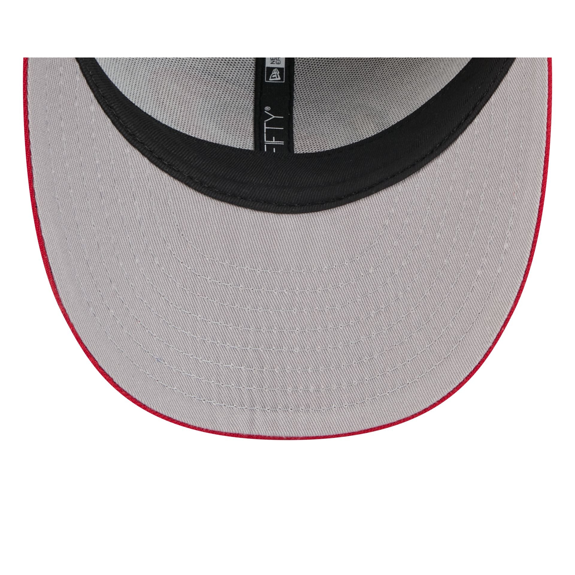 Carolina Hurricanes Heather Gray Wool Low Profile 9FIFTY Snapback Hat - Image 7