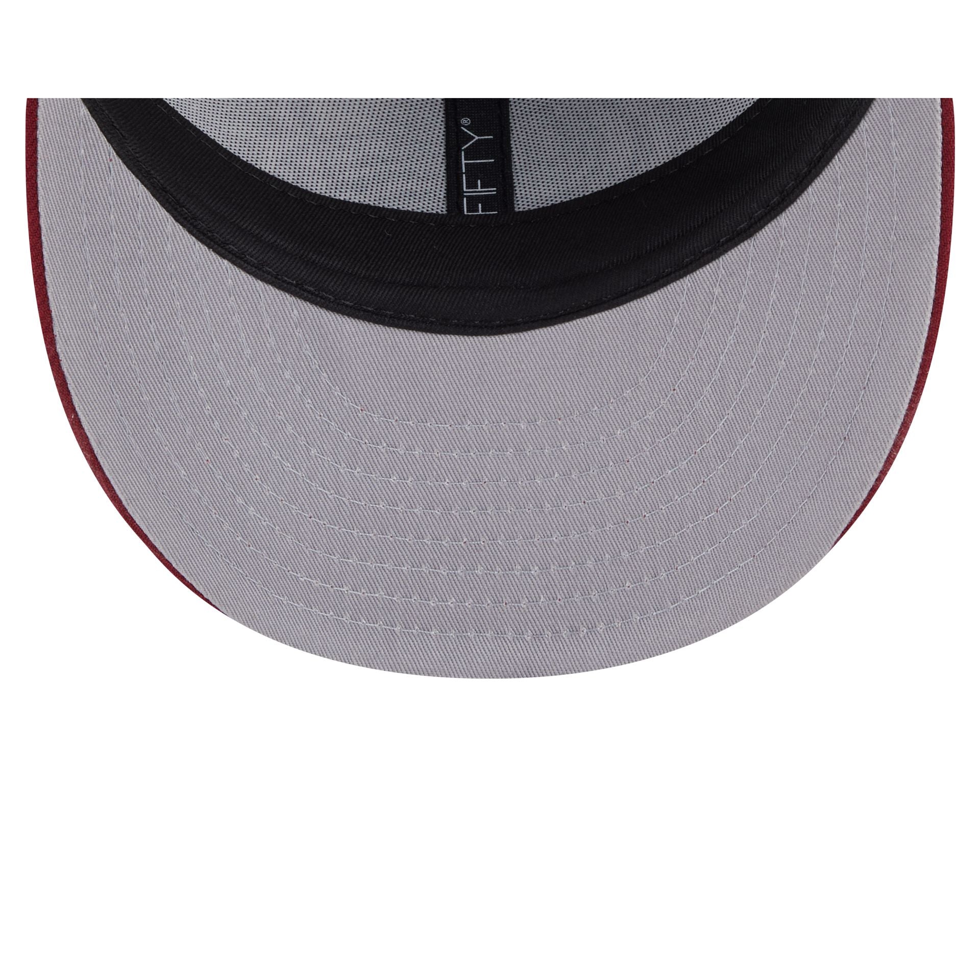 Colorado Avalanche Heather Gray Wool Low Profile 9FIFTY Snapback Hat - Image 7