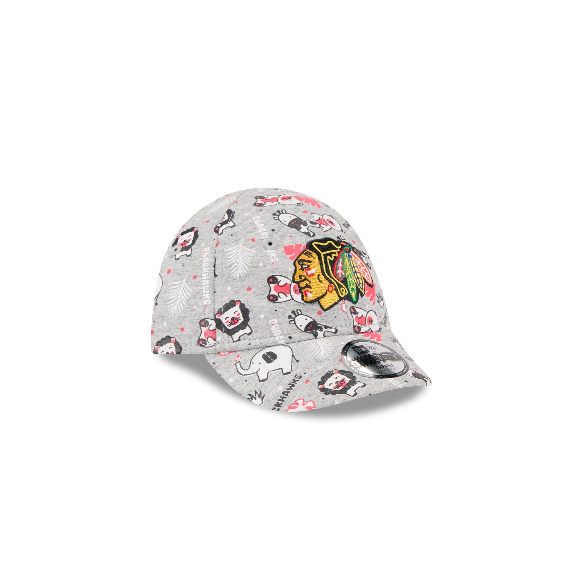 Chicago Blackhawks Kids Animal 9TWENTY Adjustable Hat - Image 3