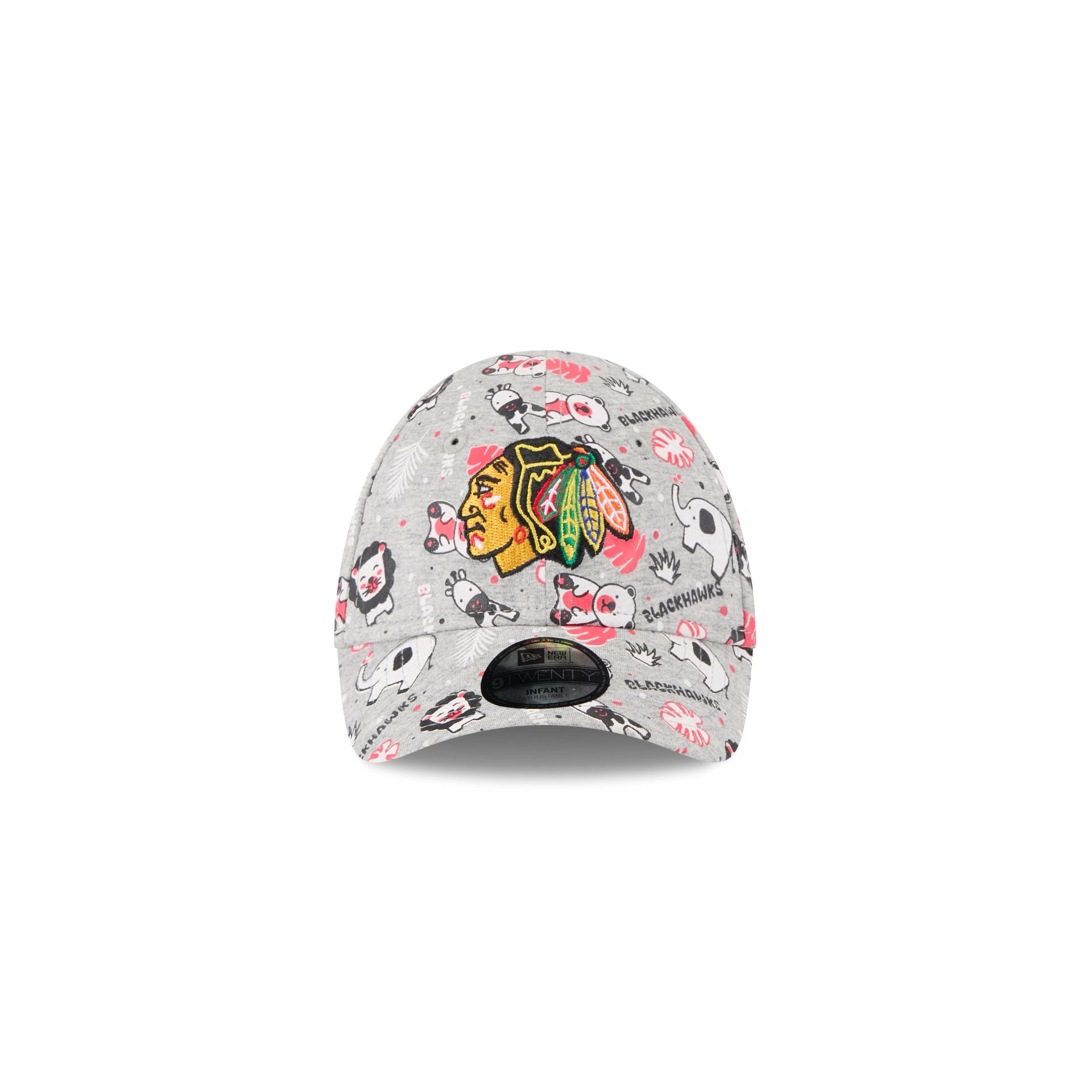 Chicago Blackhawks Kids Animal 9TWENTY Adjustable Hat - Image 2