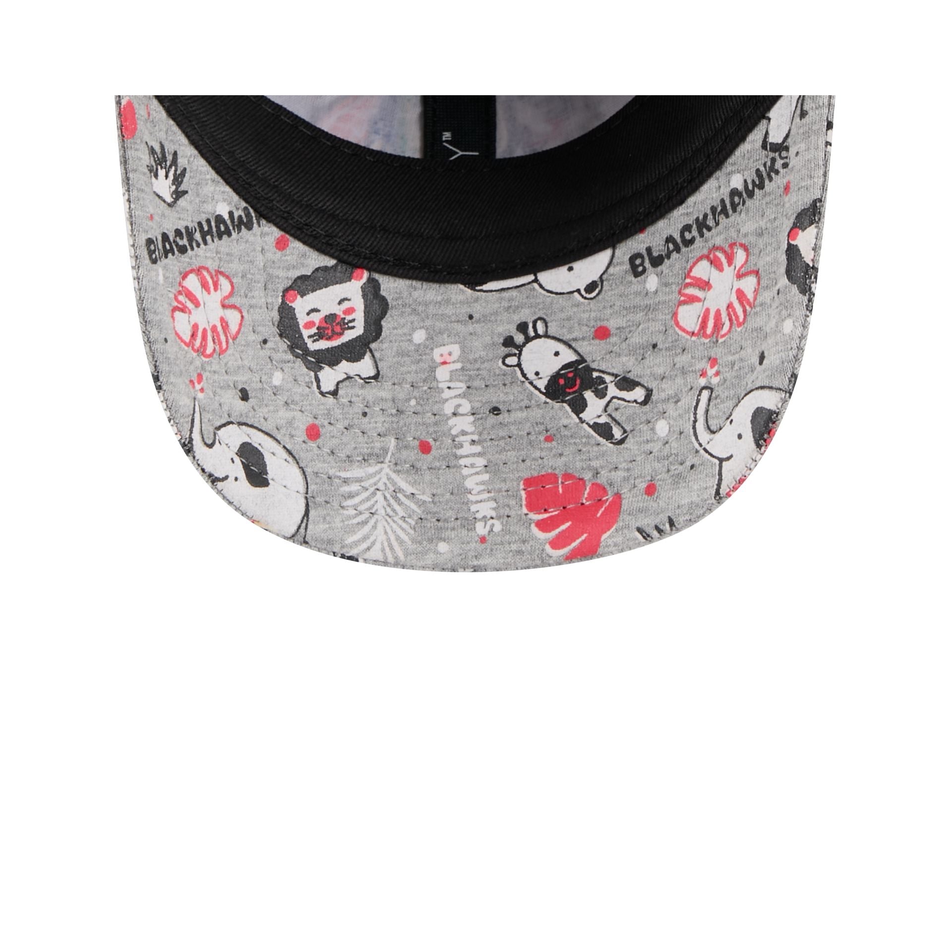 Chicago Blackhawks Kids Animal 9TWENTY Adjustable Hat - Image 7