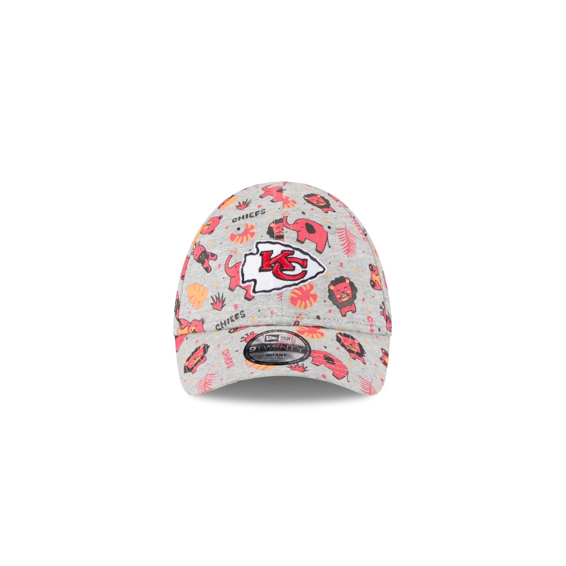 Kansas City Chiefs Kids Animal 9TWENTY Adjustable Hat - Image 2