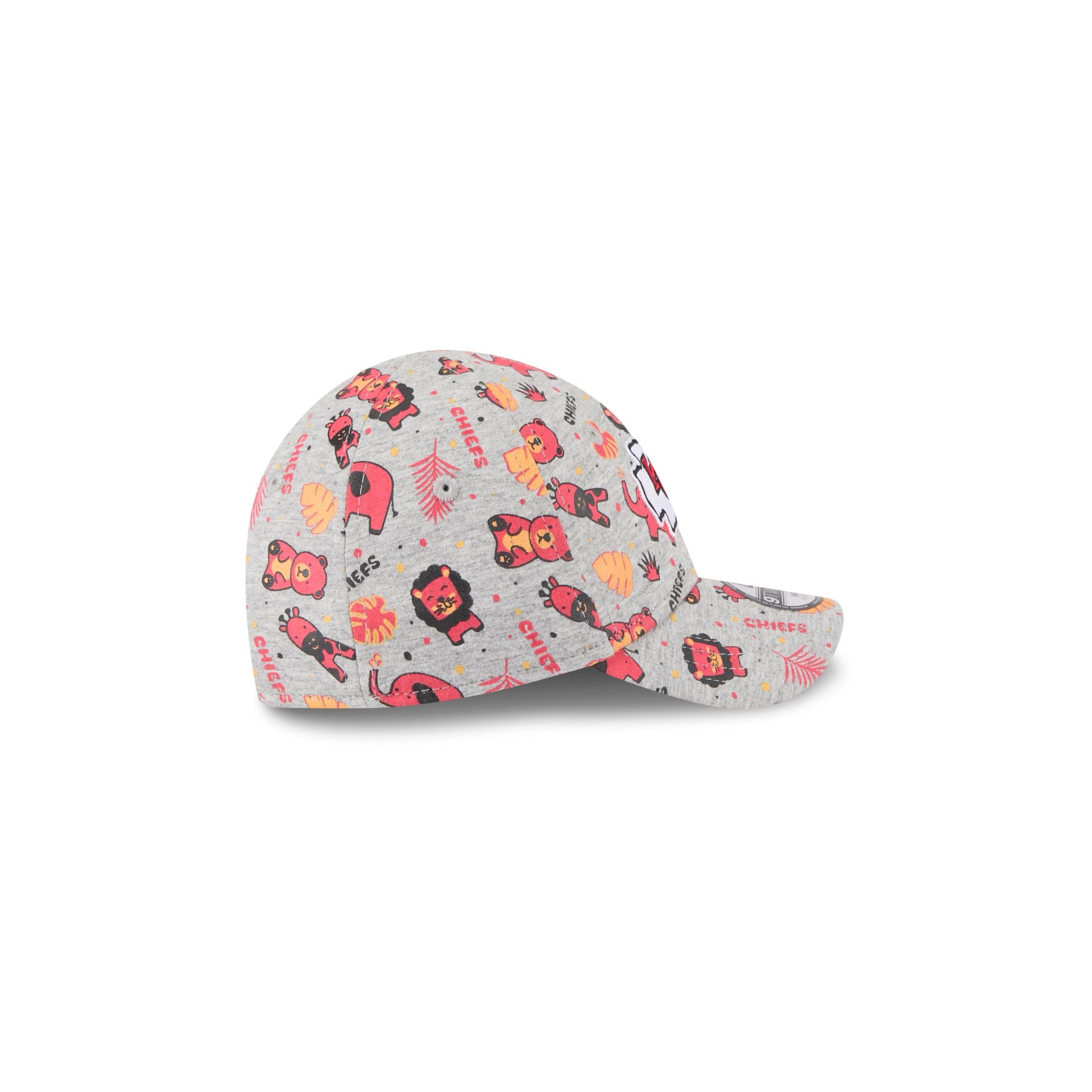 Kansas City Chiefs Kids Animal 9TWENTY Adjustable Hat - Image 5