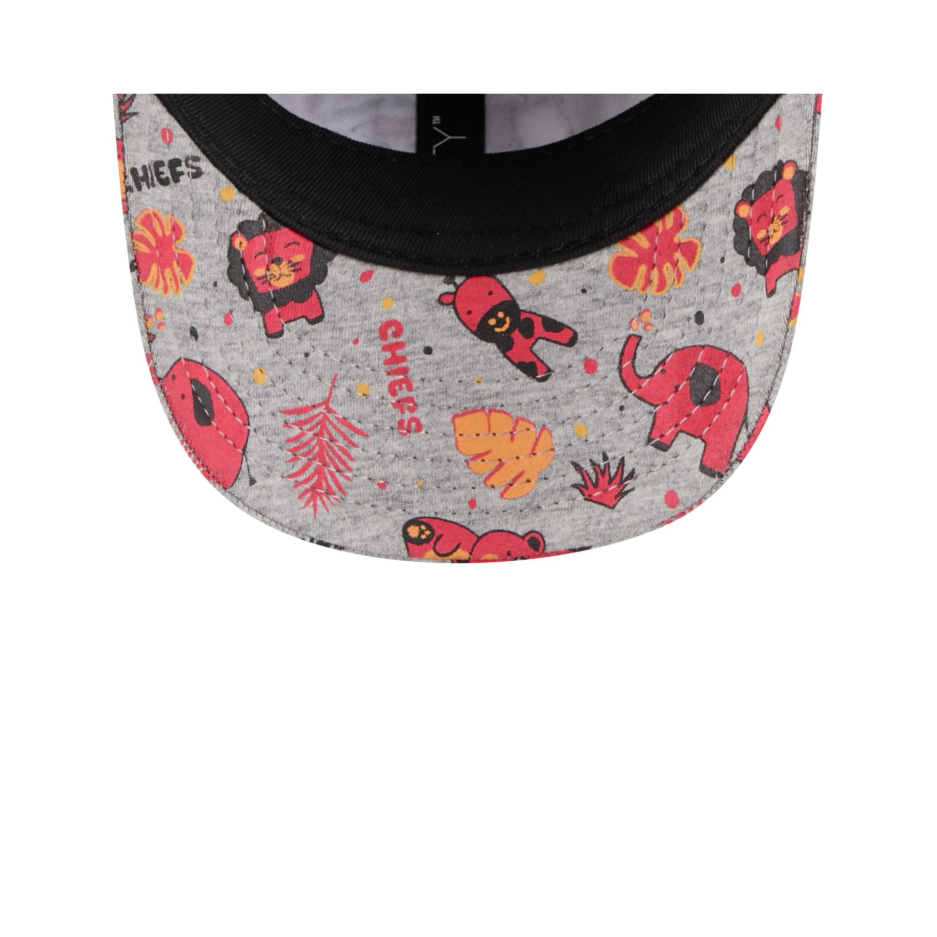 Kansas City Chiefs Kids Animal 9TWENTY Adjustable Hat - Image 7
