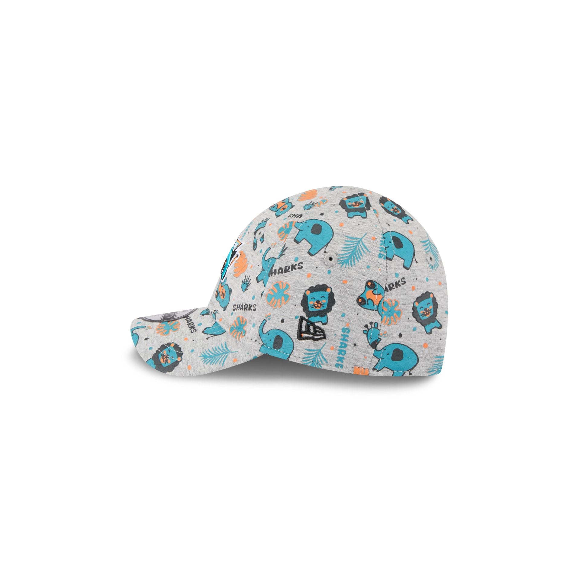 San Jose Sharks Kids Animal 9TWENTY Adjustable Hat - Image 4