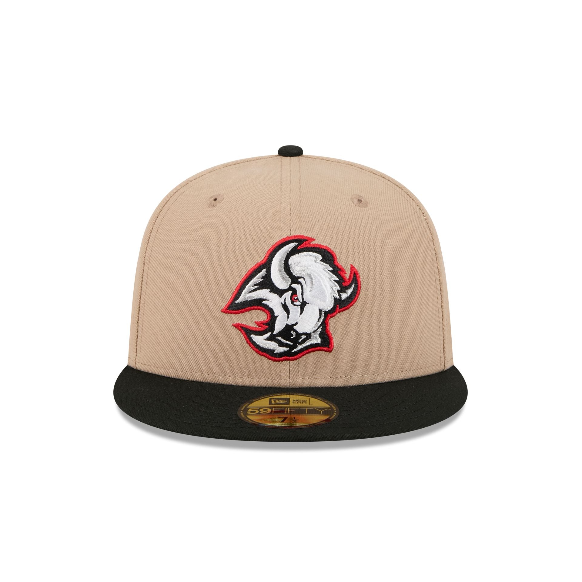 Buffalo Sabres Camel Alt 59FIFTY Fitted Hat - Image 2
