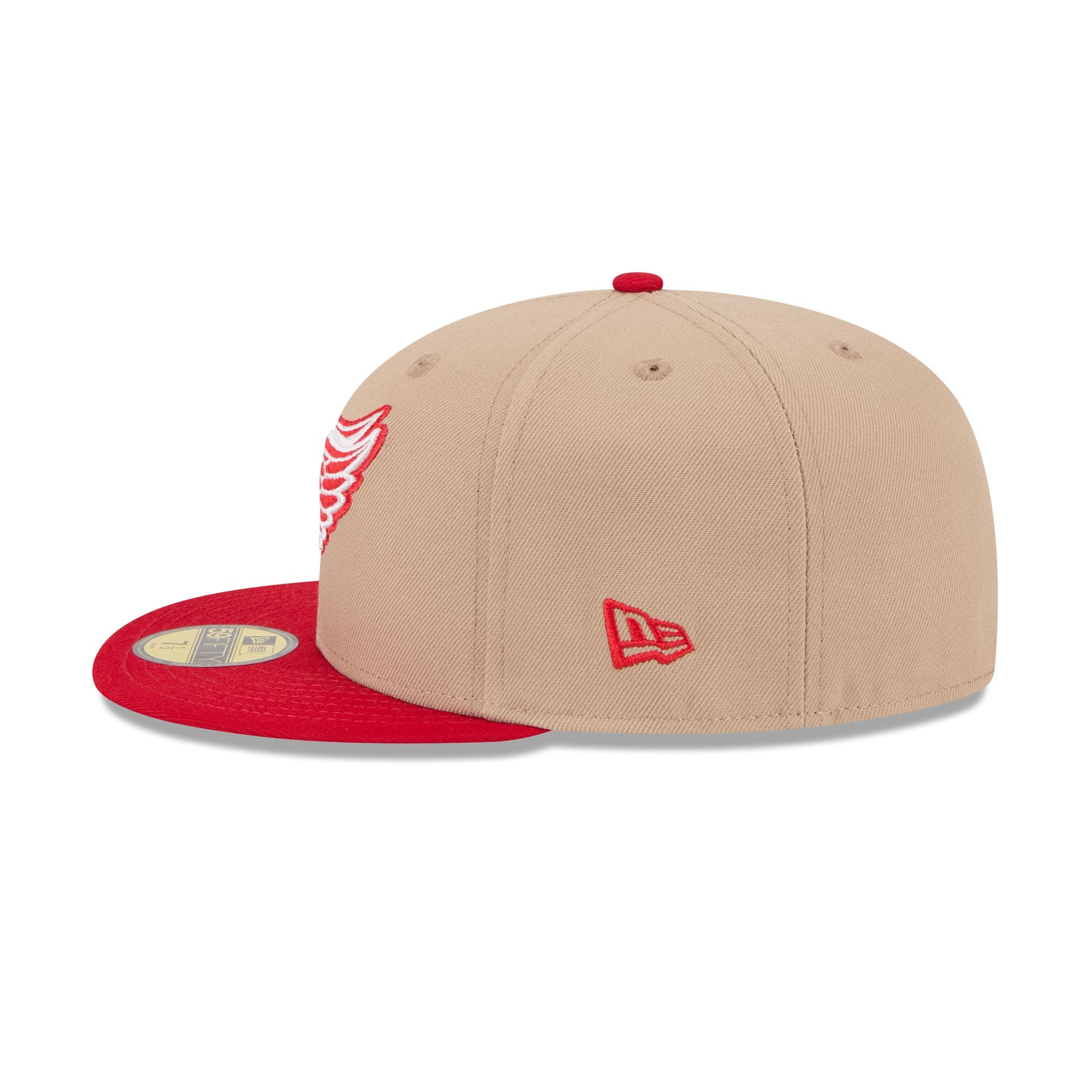 Detroit Red Wings Camel 59FIFTY Fitted Hat - Image 4