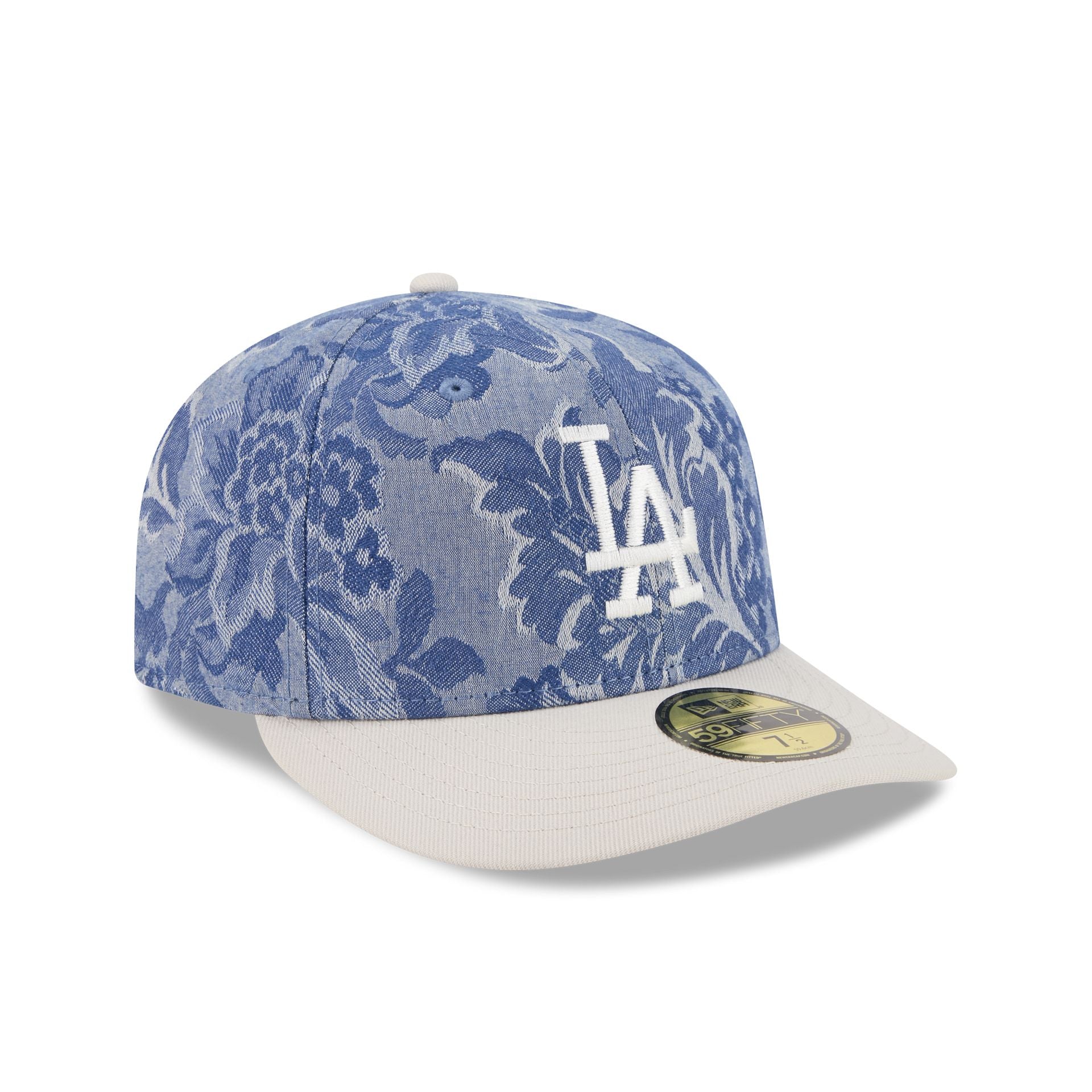 Los Angeles Dodgers Two-Tone Denim 59FIFTY Fitted Hat - Image 3