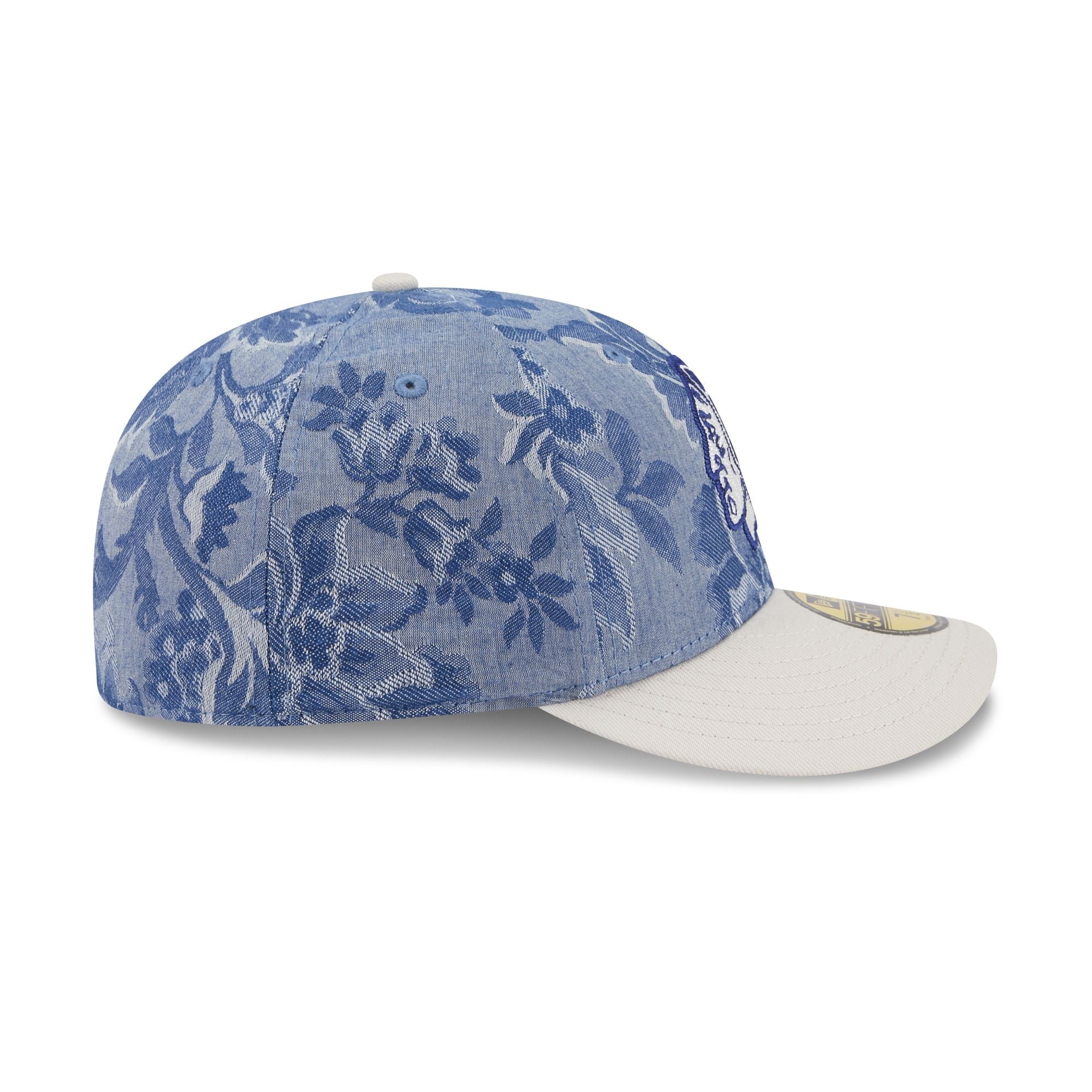 Chicago Blackhawks Two-Tone Denim 59FIFTY Fitted Hat - Image 5