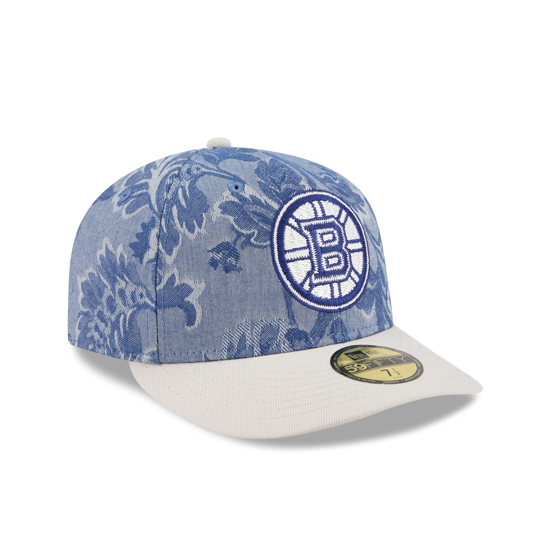 Boston Bruins Two-Tone Denim 59FIFTY Fitted Hat - Image 3