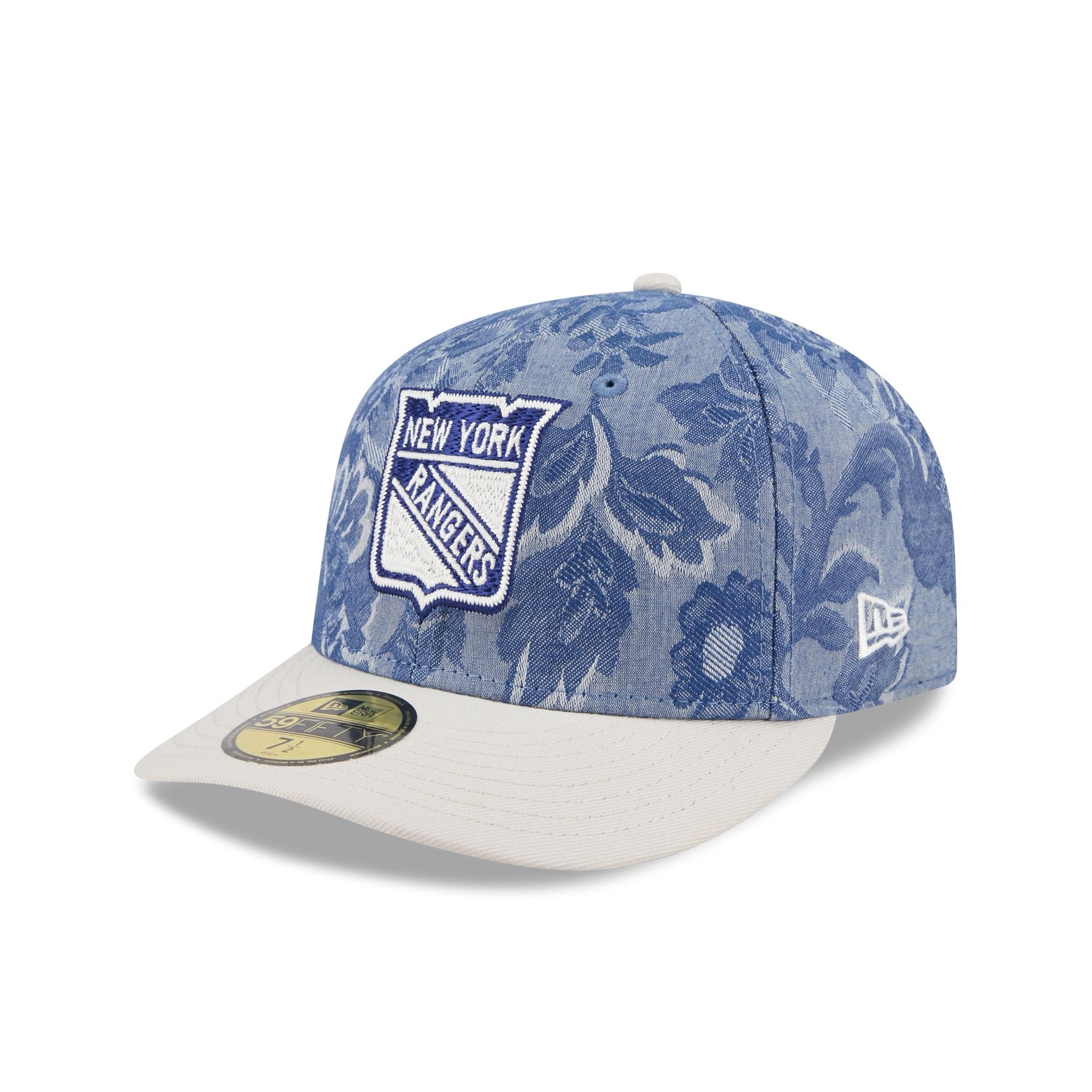 New York Rangers Two-Tone Denim 59FIFTY Fitted Hat