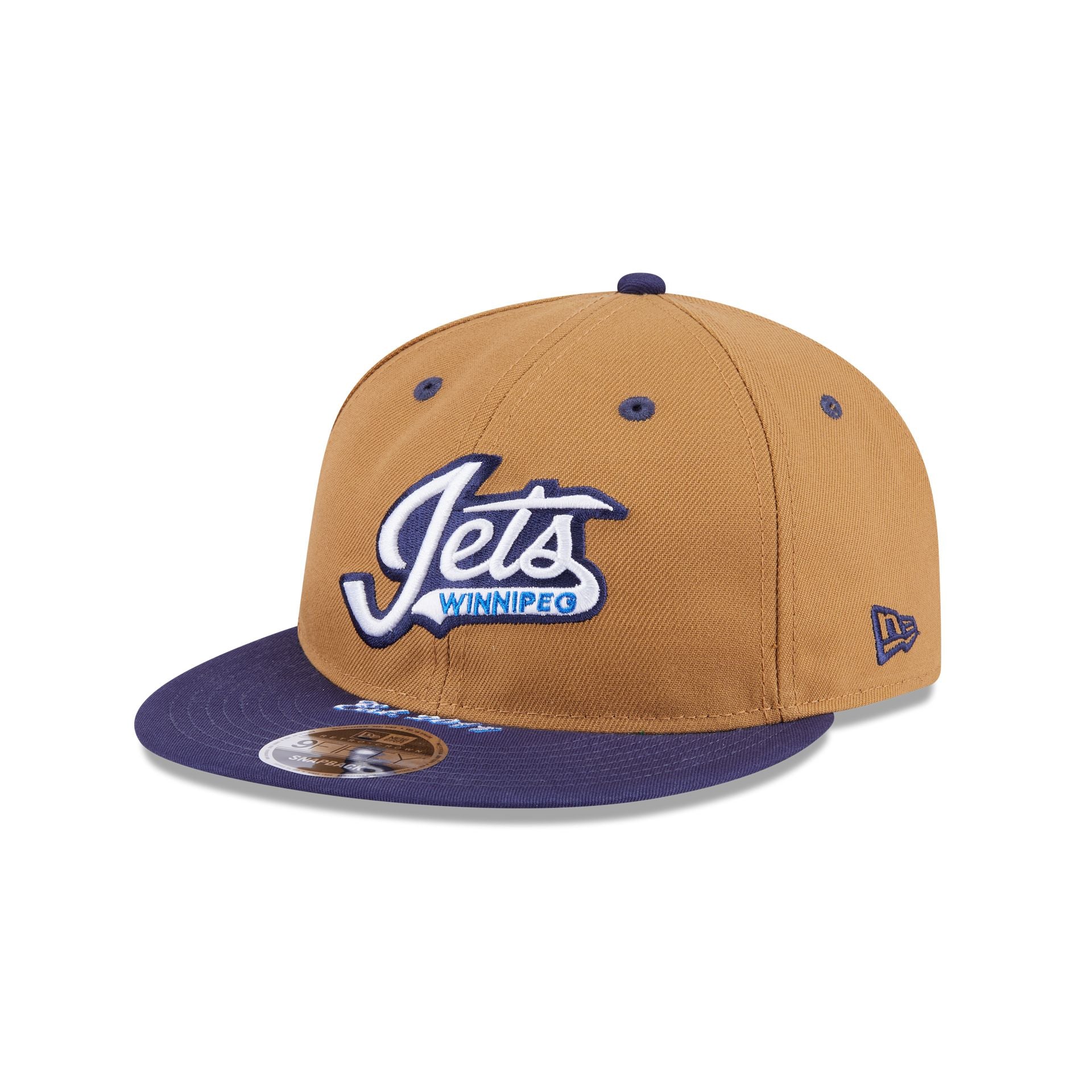 Winnipeg Jets Wheat Retro Crown 9FIFTY Snapback Hat
