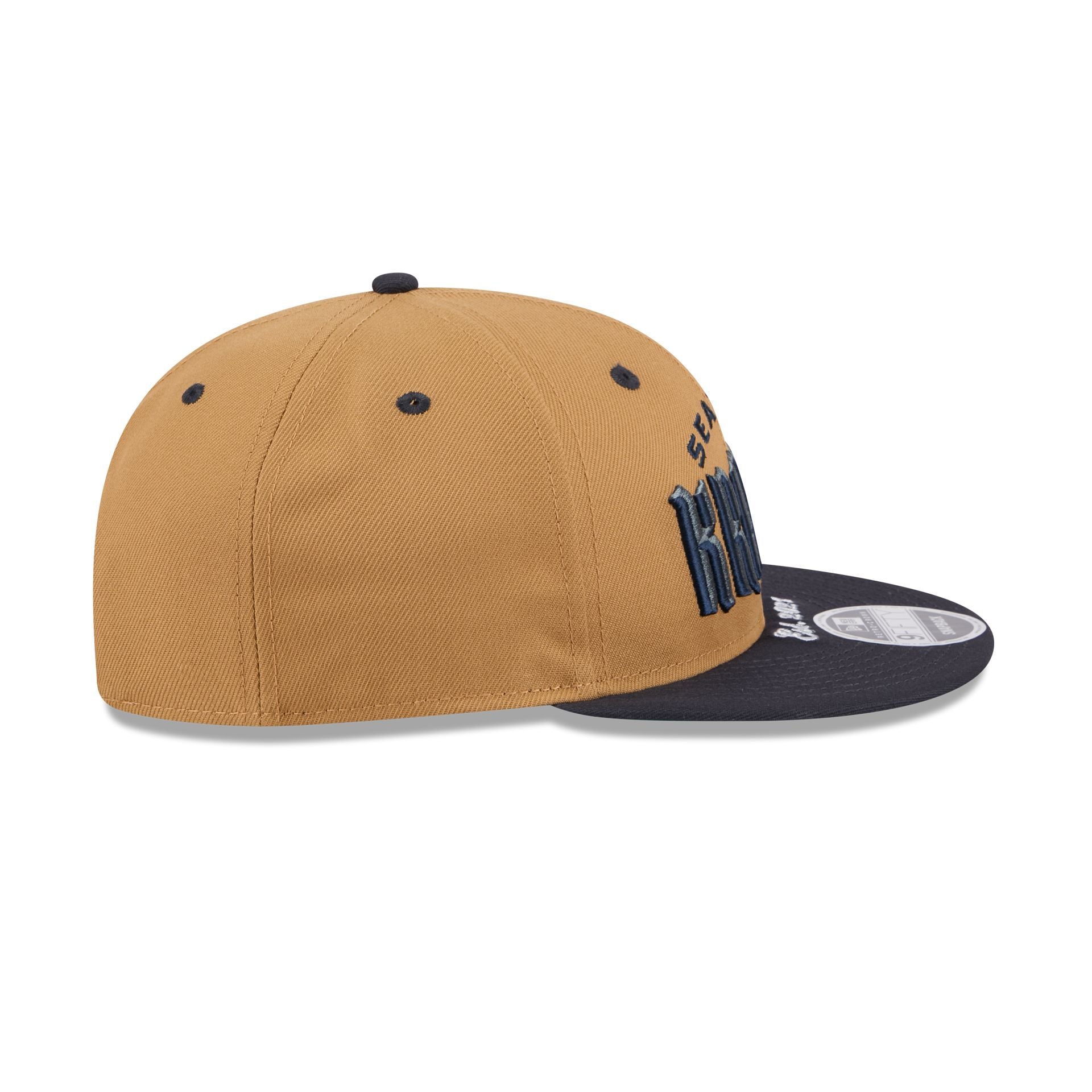 Seattle Kraken Wheat Retro Crown 9FIFTY Snapback Hat - Image 5