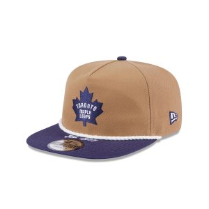 Toronto Maple Leafs Khaki Rope Golfer Hat