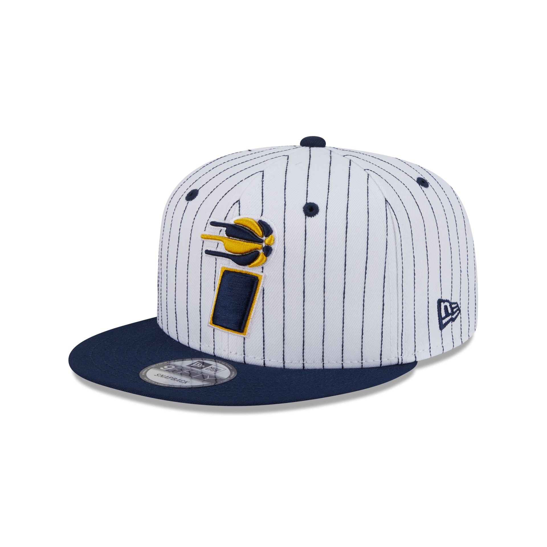 Indiana Pacers Deceptor Pinstripe 9FIFTY Snapback Hat - Image 3