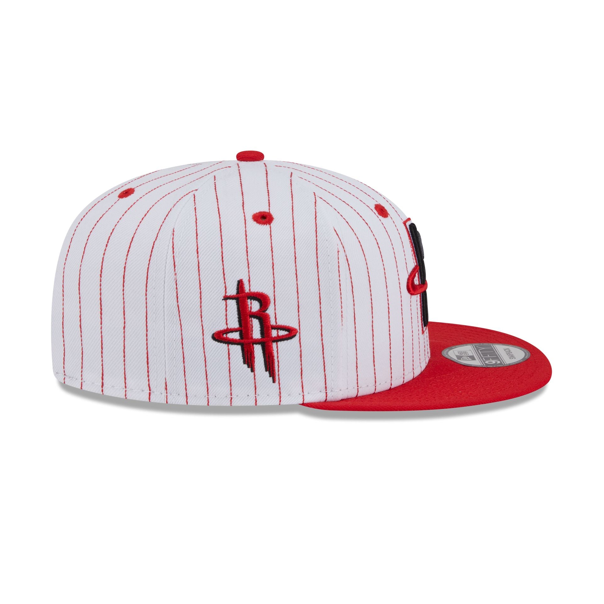 Houston Rockets Deceptor Pinstripe 9FIFTY Snapback Hat - Image 4