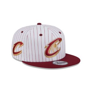 Cleveland Cavaliers Deceptor Pinstripe 9FIFTY Snapback Hat