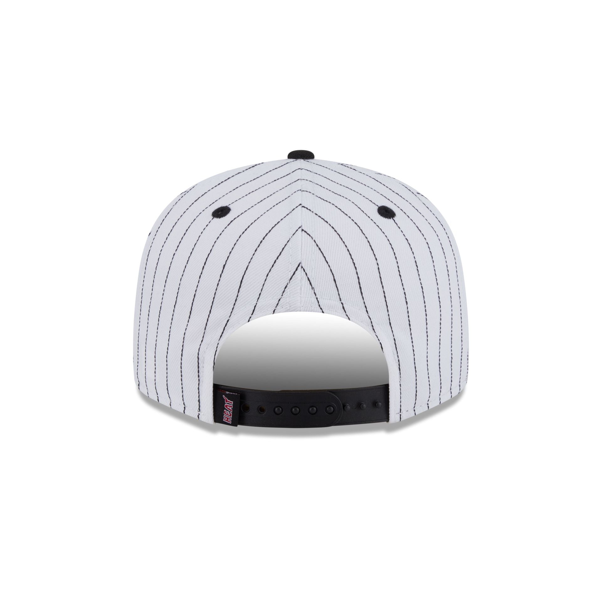 Miami Heat Deceptor Pinstripe 9FIFTY Snapback Hat - Image 6