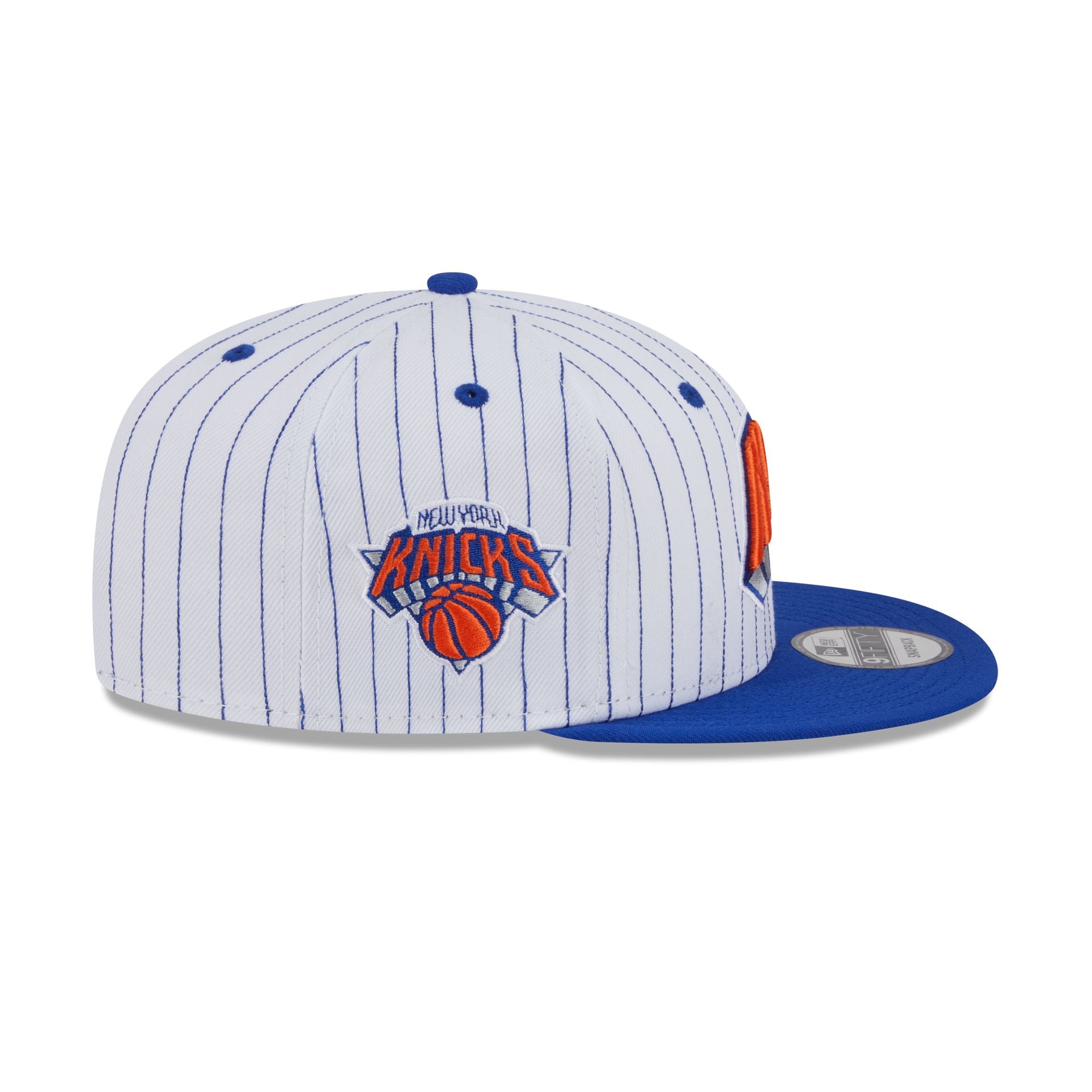 New York Knicks Deceptor Pinstripe 9FIFTY Snapback Hat - Image 4